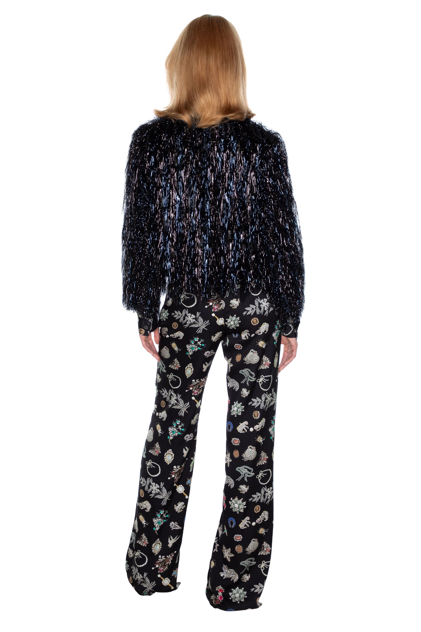 'GLAMOUR MONSTER' OPEN LAPEL SHRUG - - Libertine