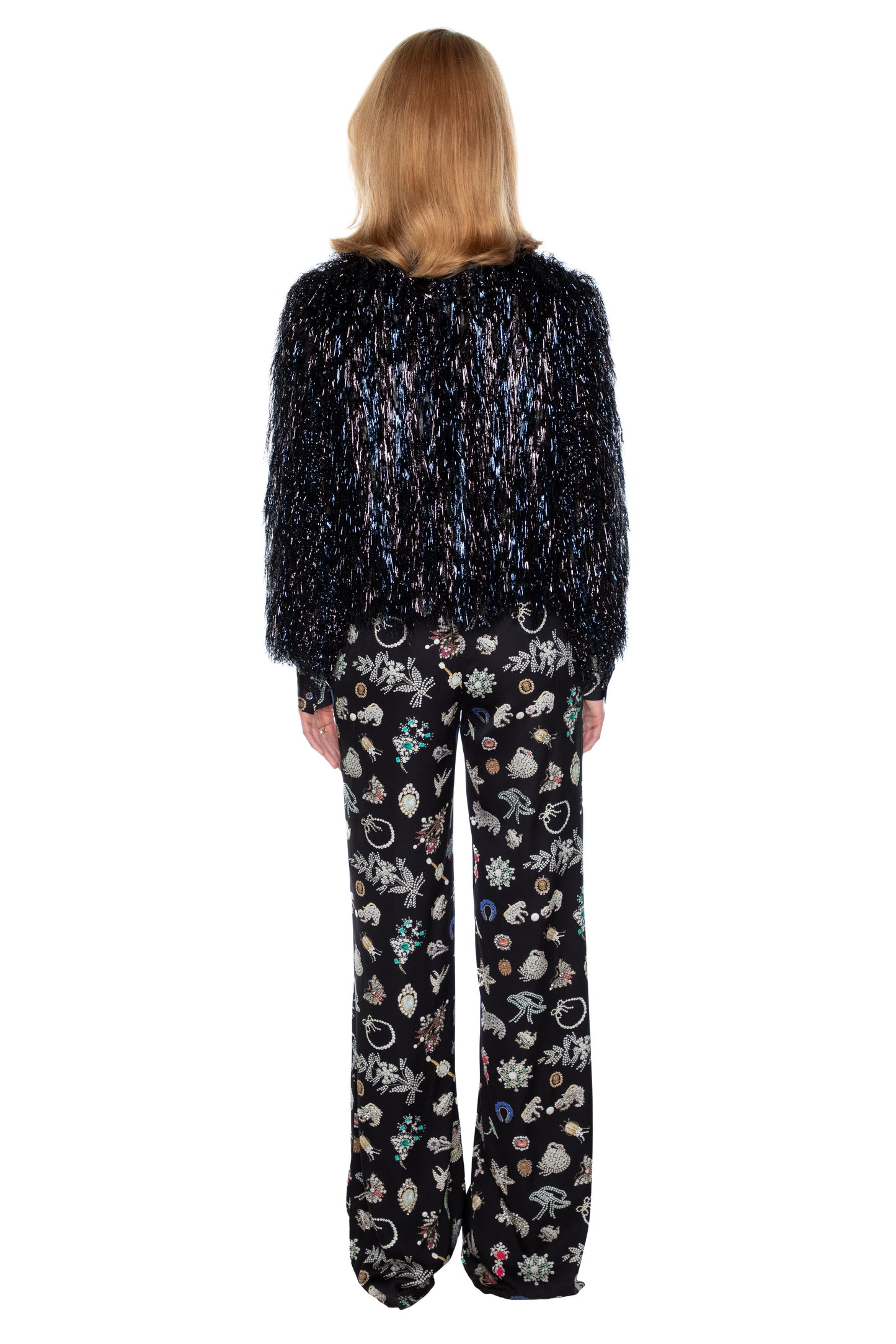 'GLAMOUR MONSTER' OPEN LAPEL SHRUG - - Libertine