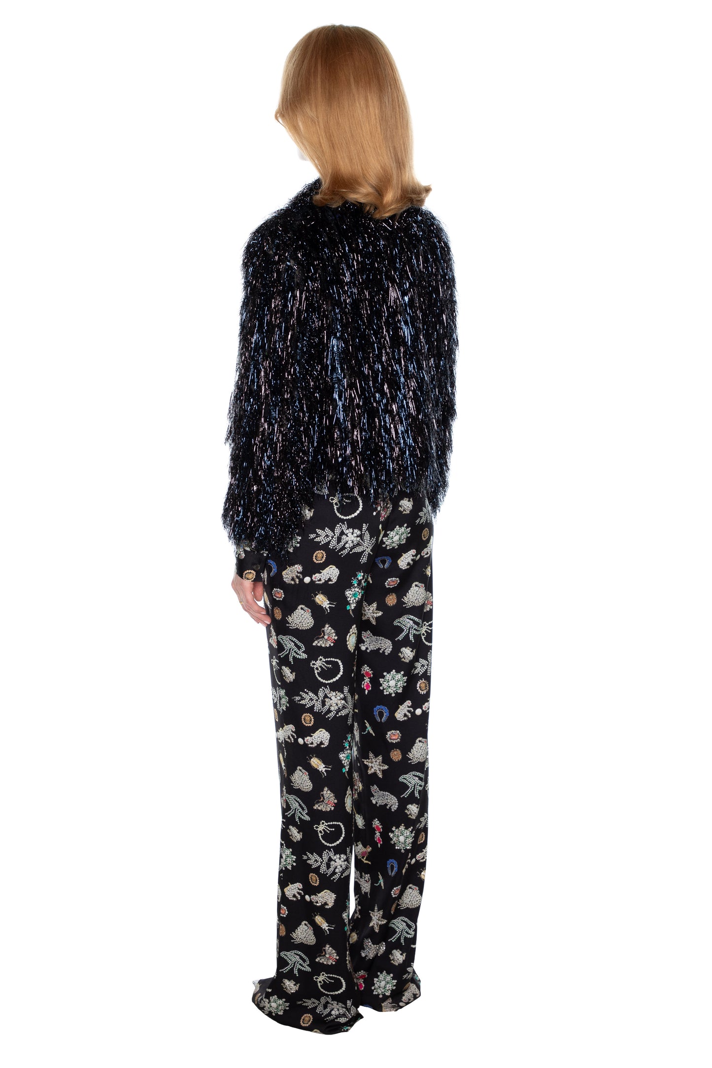 'GLAMOUR MONSTER' OPEN LAPEL SHRUG - - Libertine