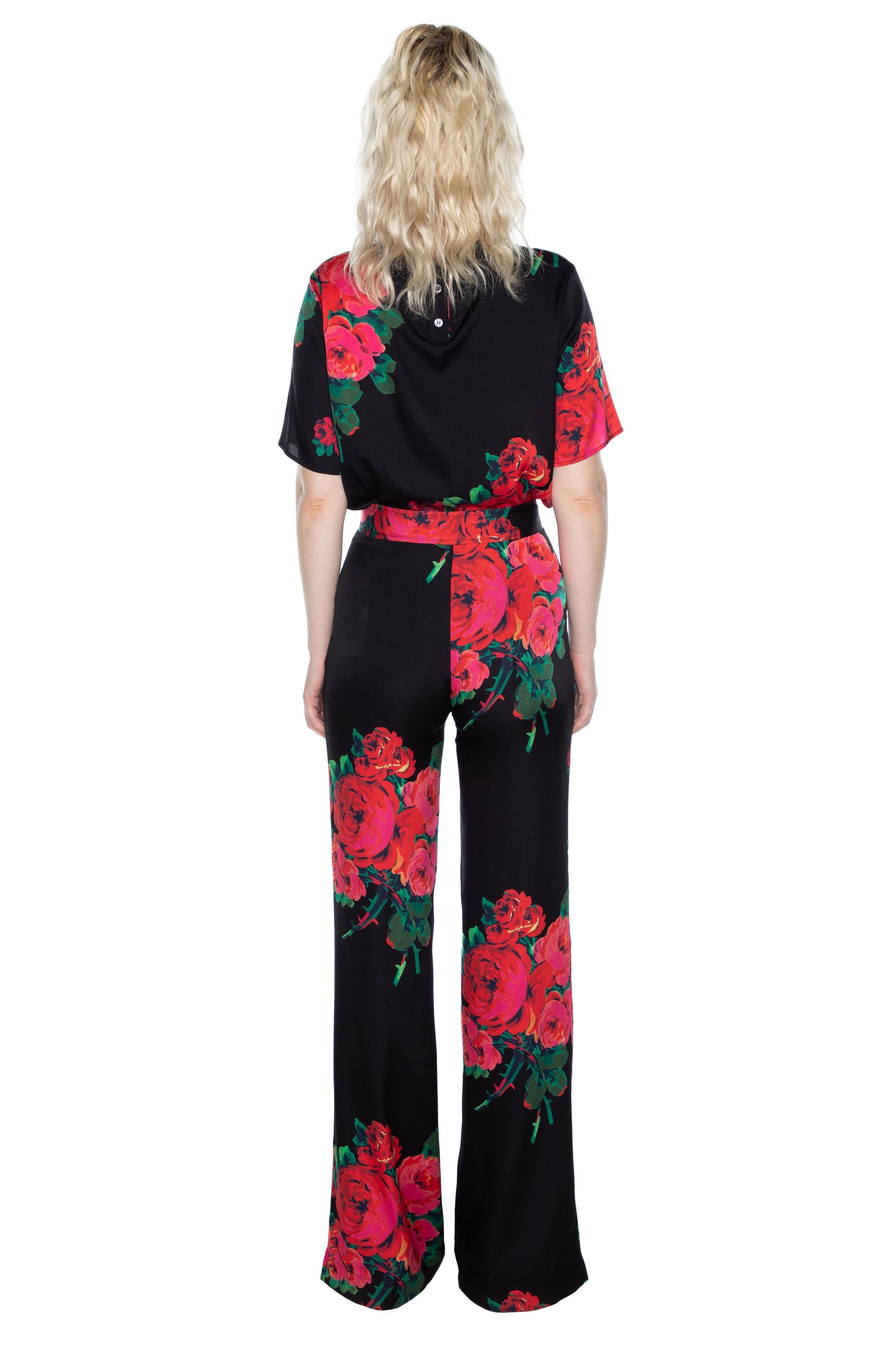 'SEVILLE ROSE' SLIM AARONS PANTS - - Libertine