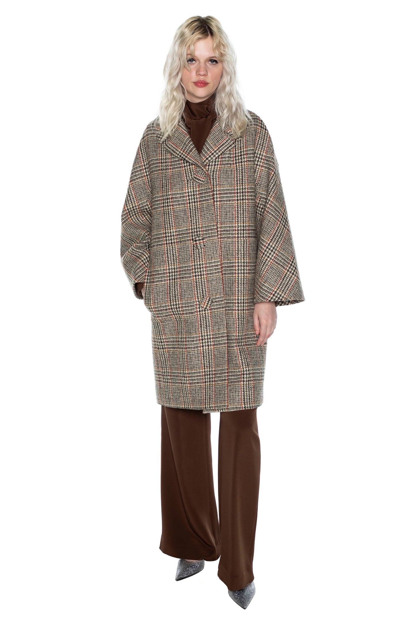 'STARLIGHT' L/S PATCH POCKET COAT W/ CRYSTALS - - Libertine