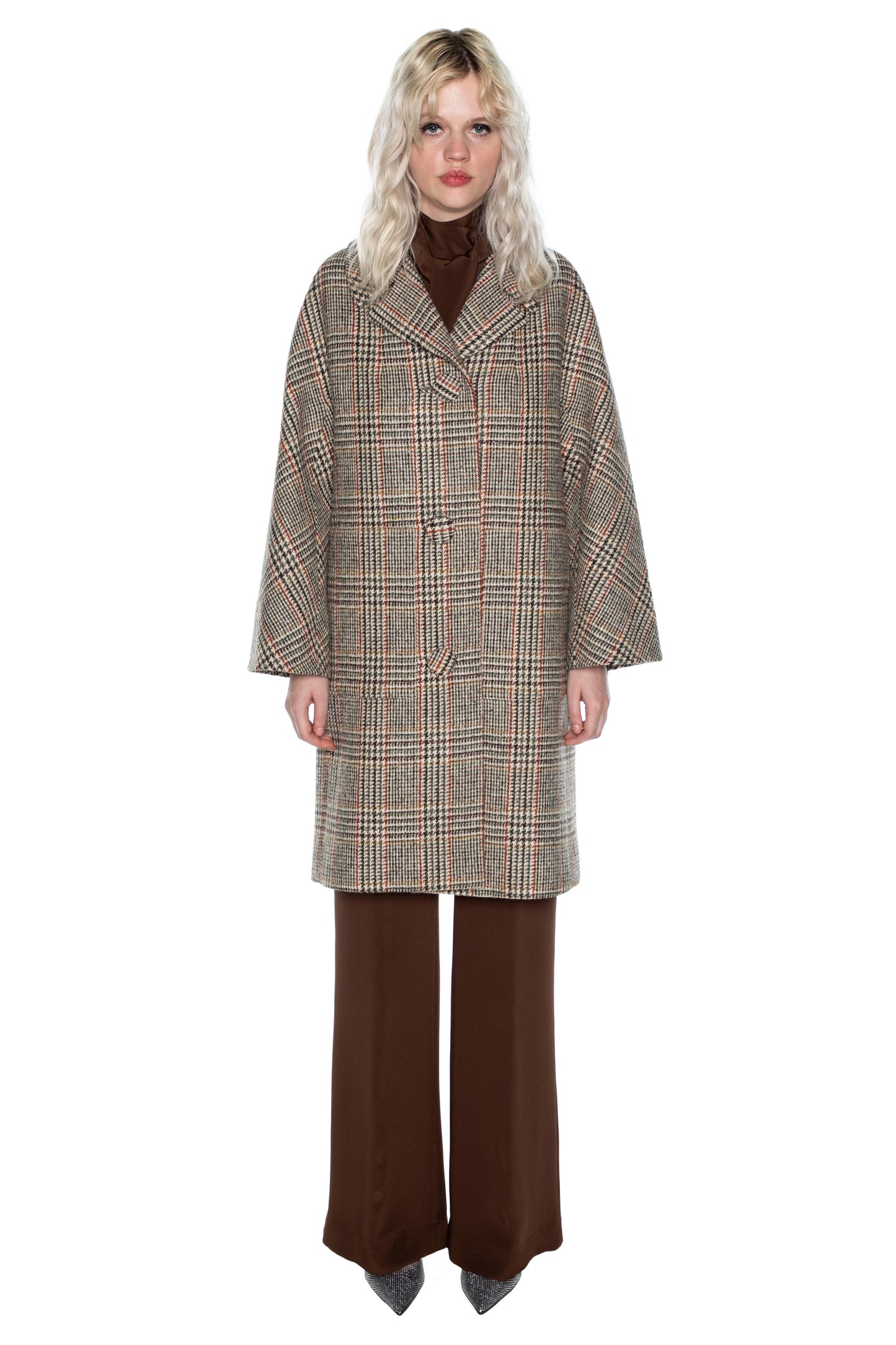 'STARLIGHT' L/S PATCH POCKET COAT W/ CRYSTALS - - Libertine