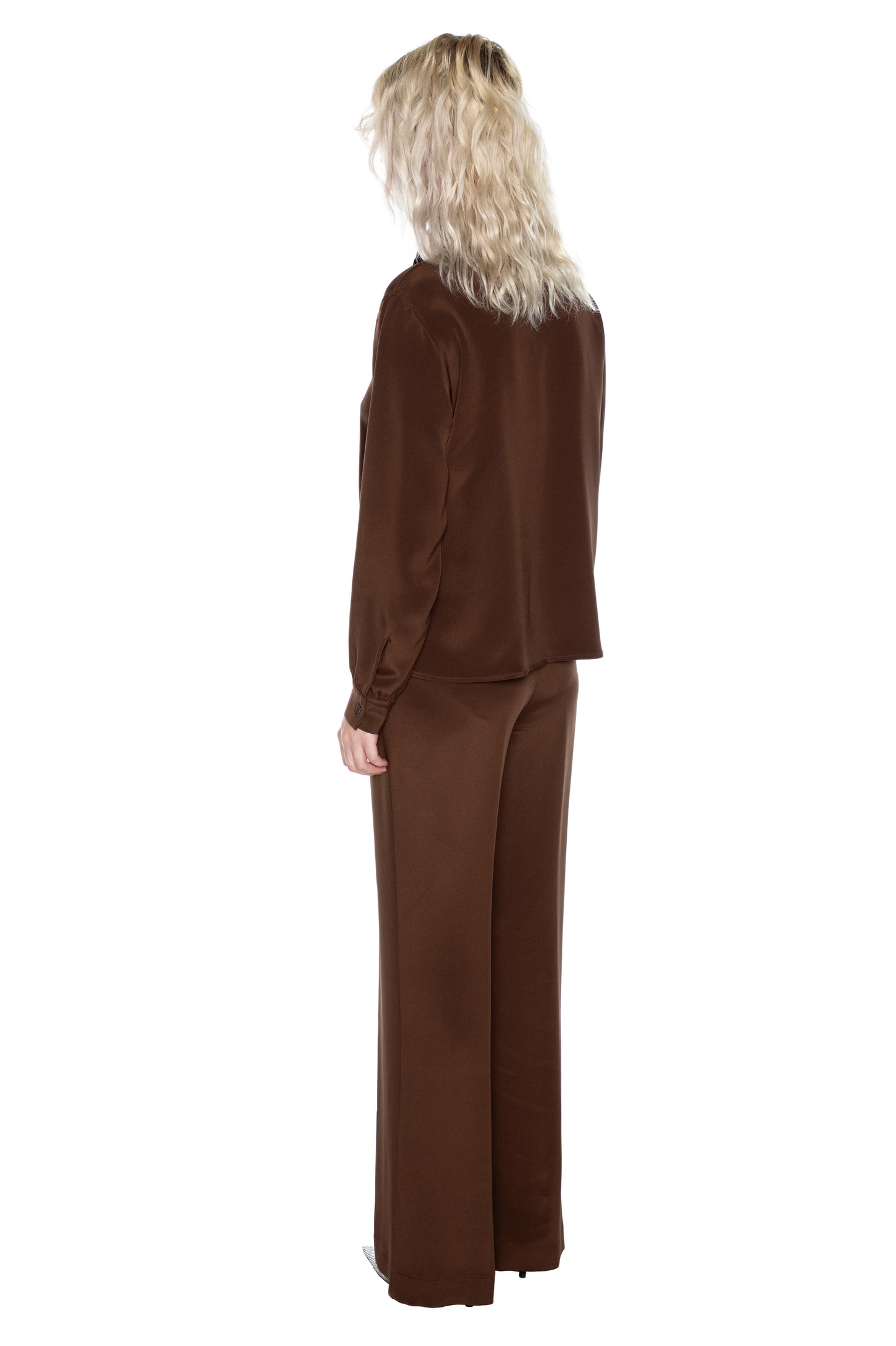 'COCOA POWDER' NEW WIDE LEG PANTS - - Libertine