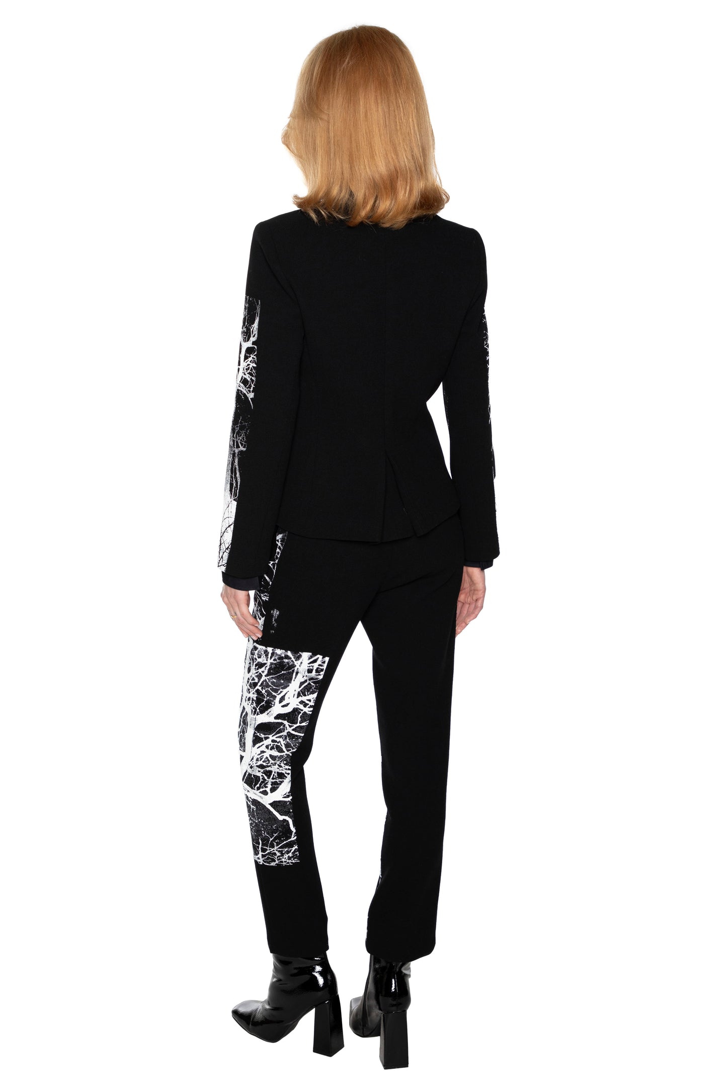 'MIDNIGHT FOREST' LONG SLEEVE SHORT BLAZER - - Libertine