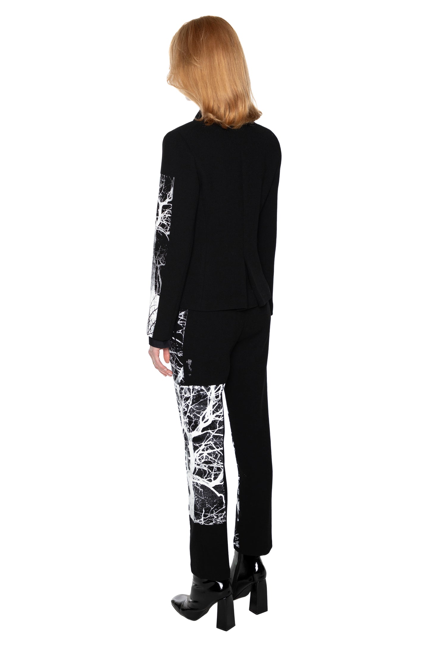 'MIDNIGHT FOREST' LONG SLEEVE SHORT BLAZER - - Libertine