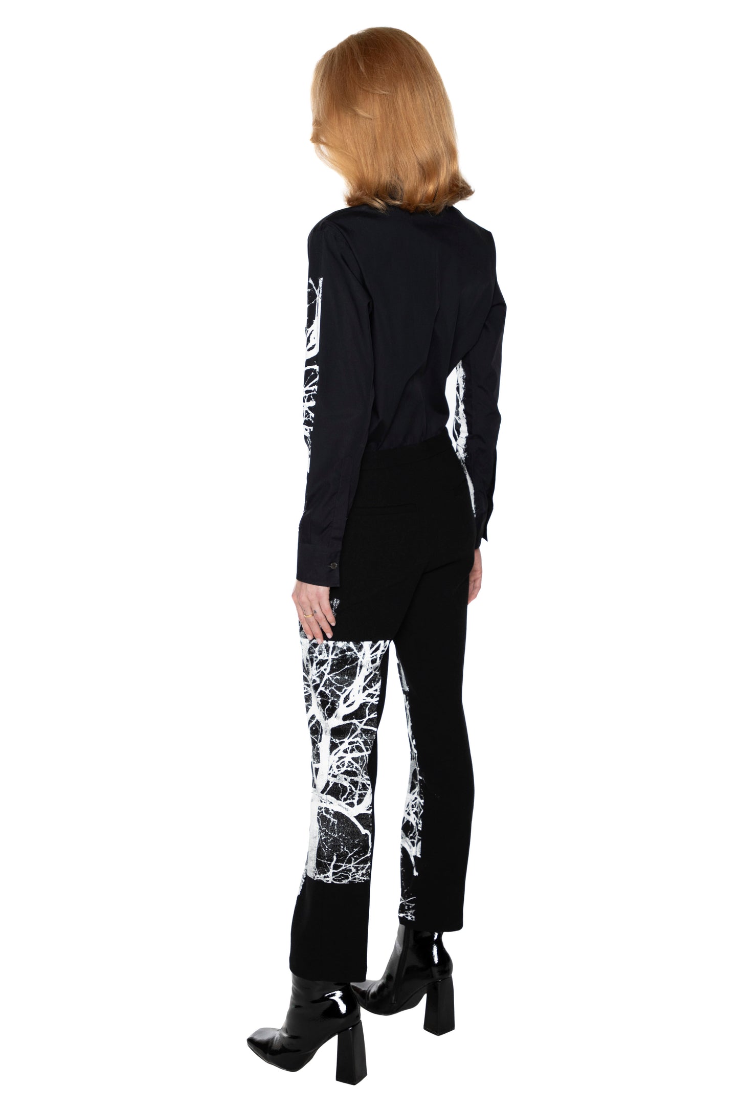 'MIDNIGHT FOREST' NARROW TROUSER - - Libertine