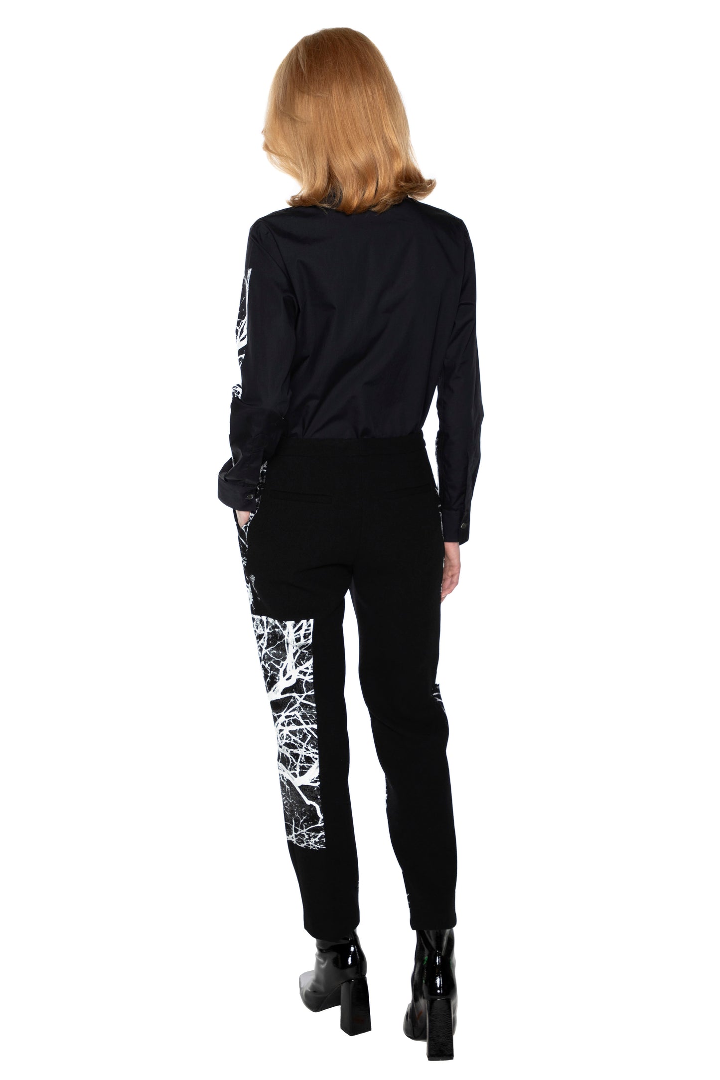 'MIDNIGHT FOREST' NARROW TROUSER - - Libertine