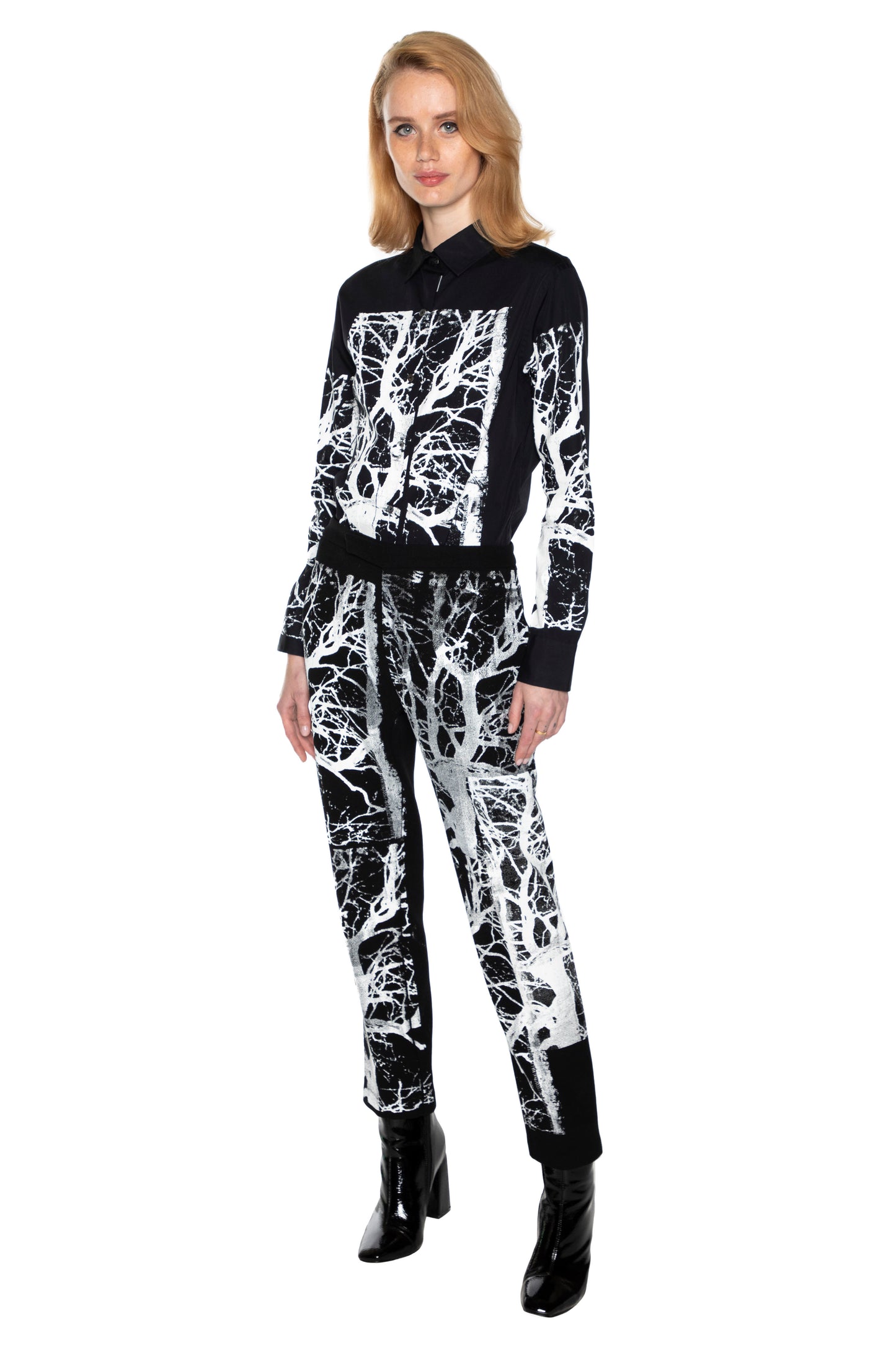 'MIDNIGHT FOREST' NARROW TROUSER - - Libertine