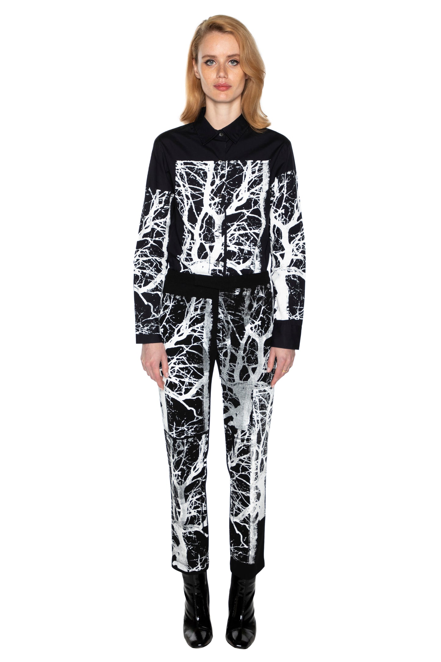 'MIDNIGHT FOREST' NARROW TROUSER - - Libertine