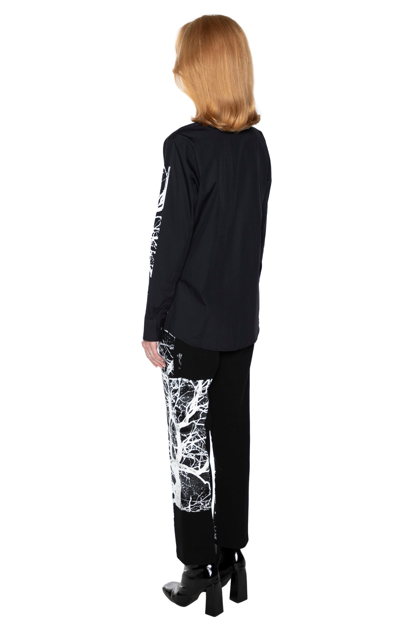 'MIDNIGHT FOREST' BLACK NEW CLASSIC SHIRT - - Libertine