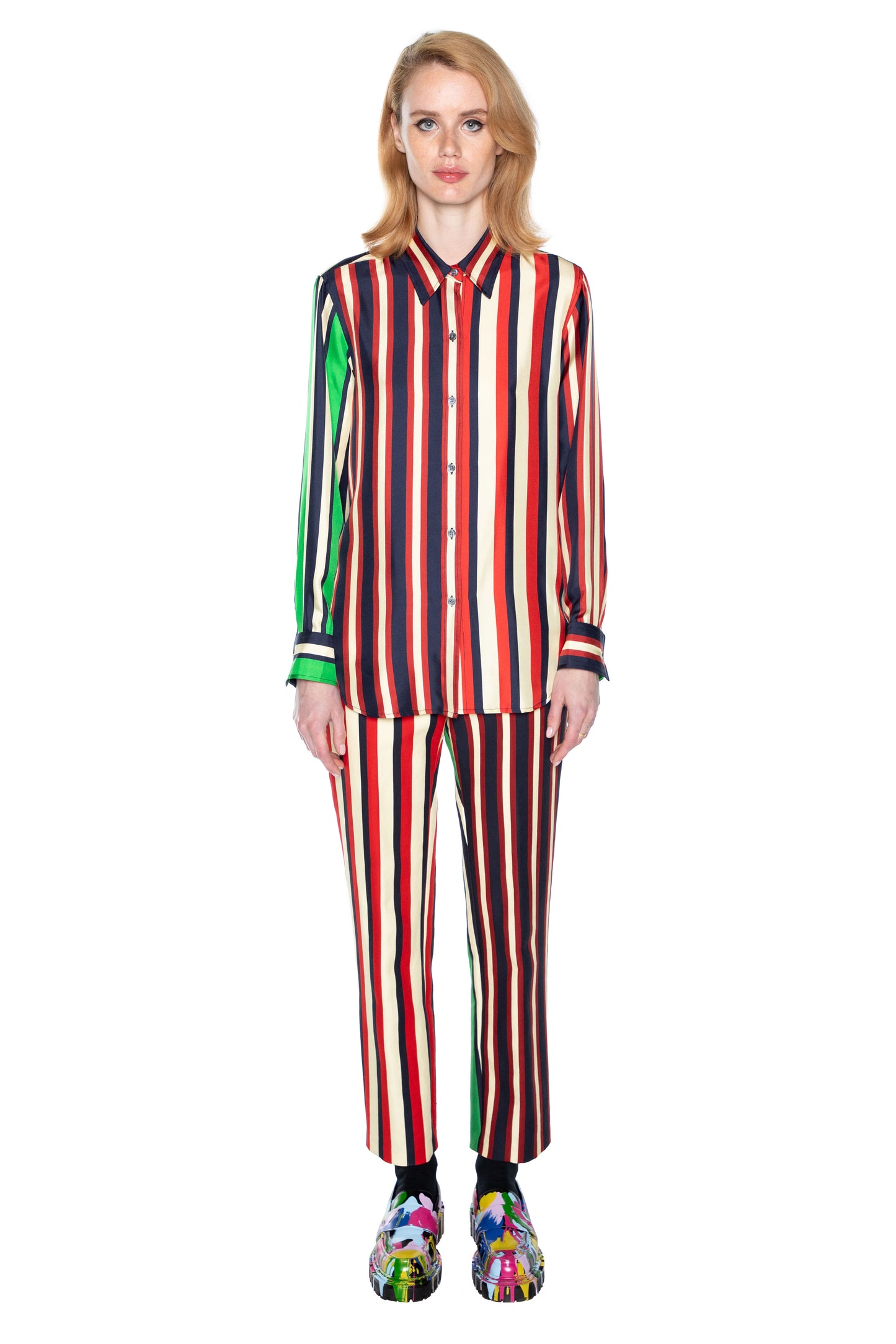 'ETON STRIPE' WOMEN'S NEW CLASSIC SHIRT - TOPS - Libertine