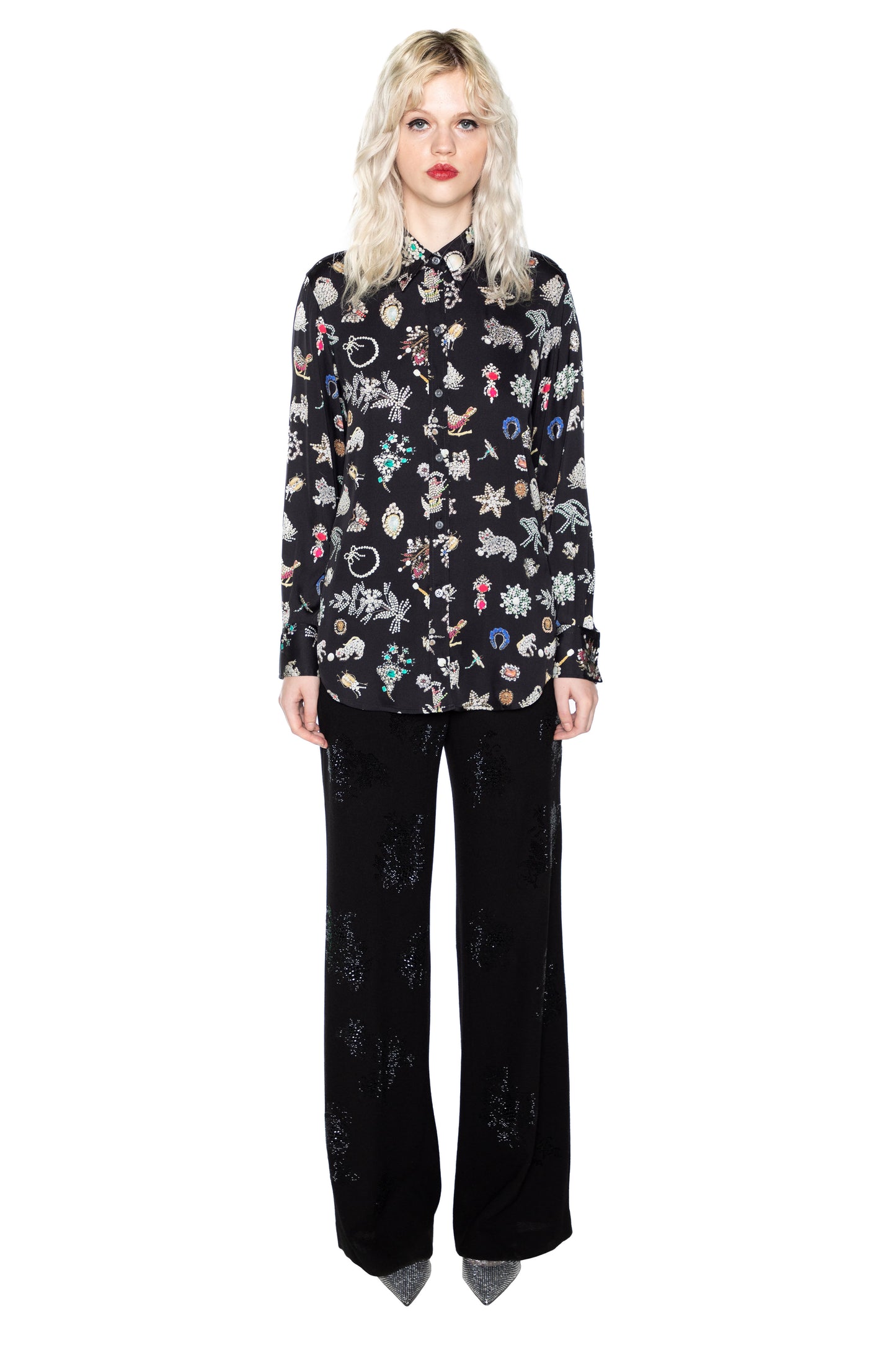 'BLACK DIAMOND PINS' NEW CLASSIC SHIRT - - Libertine