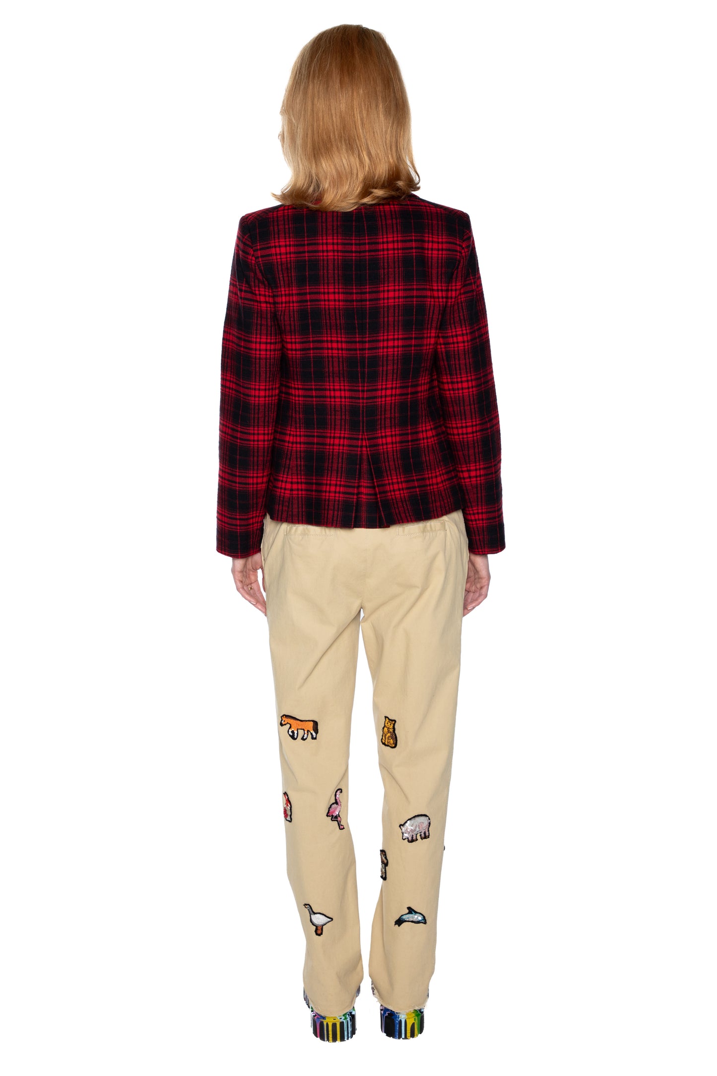 'LICKETY SPLIT' L/S SHORT BLAZER - - Libertine