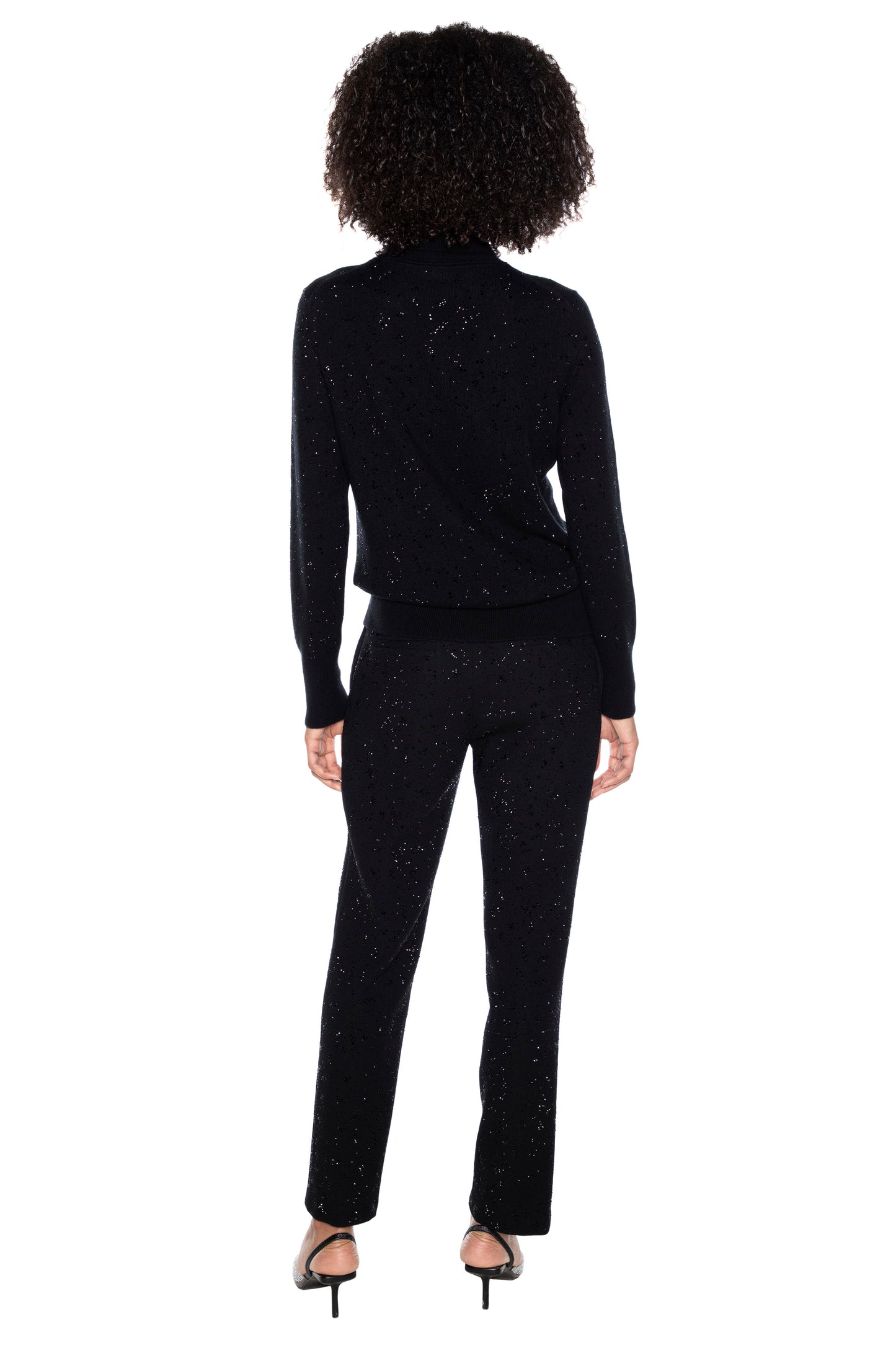 'HEAVY STARDUST' CASHMERE TURTLENECK SWEATER - - Libertine