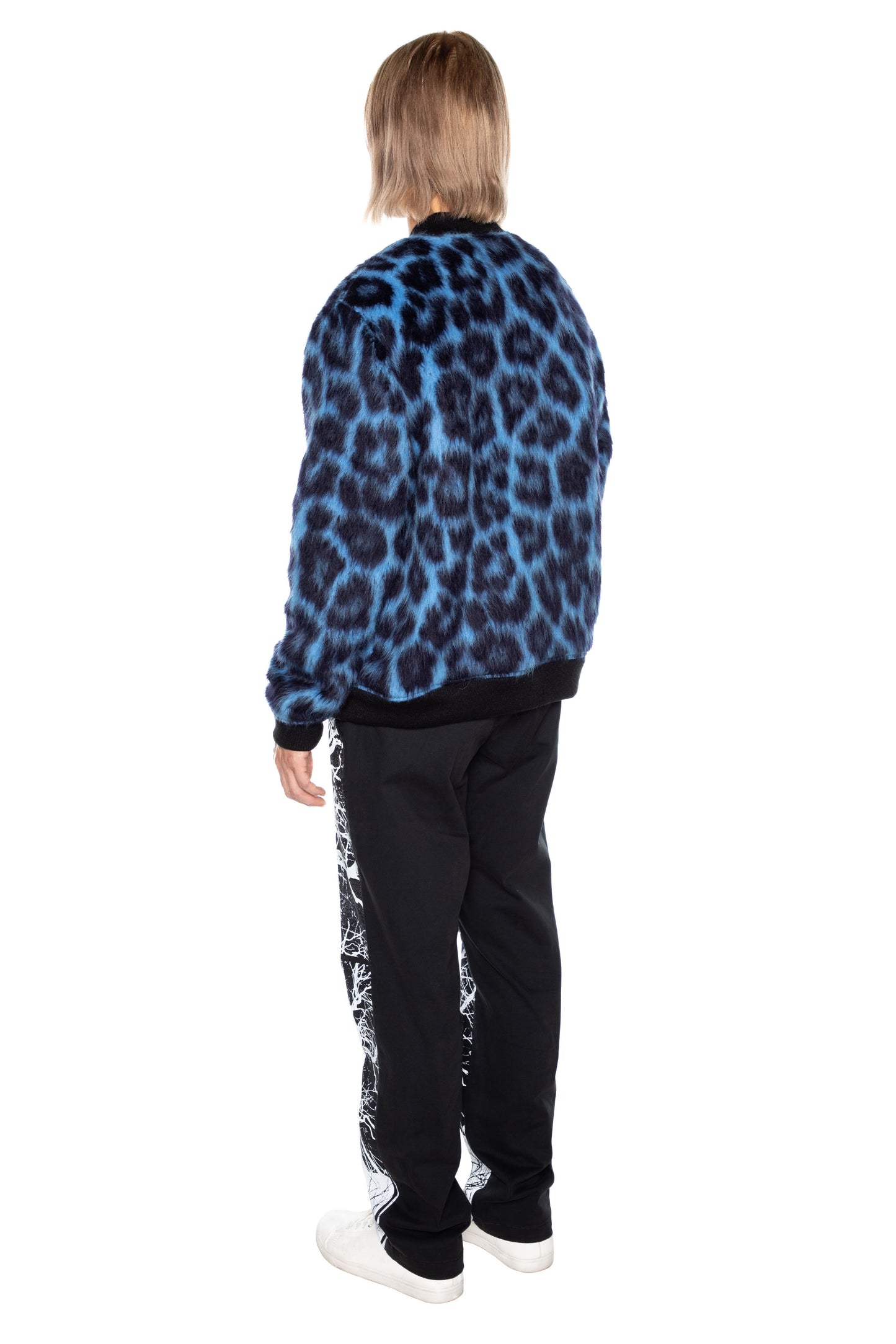 'LONDON LEOPARDO' MEN'S BOMBER JACKET - - Libertine