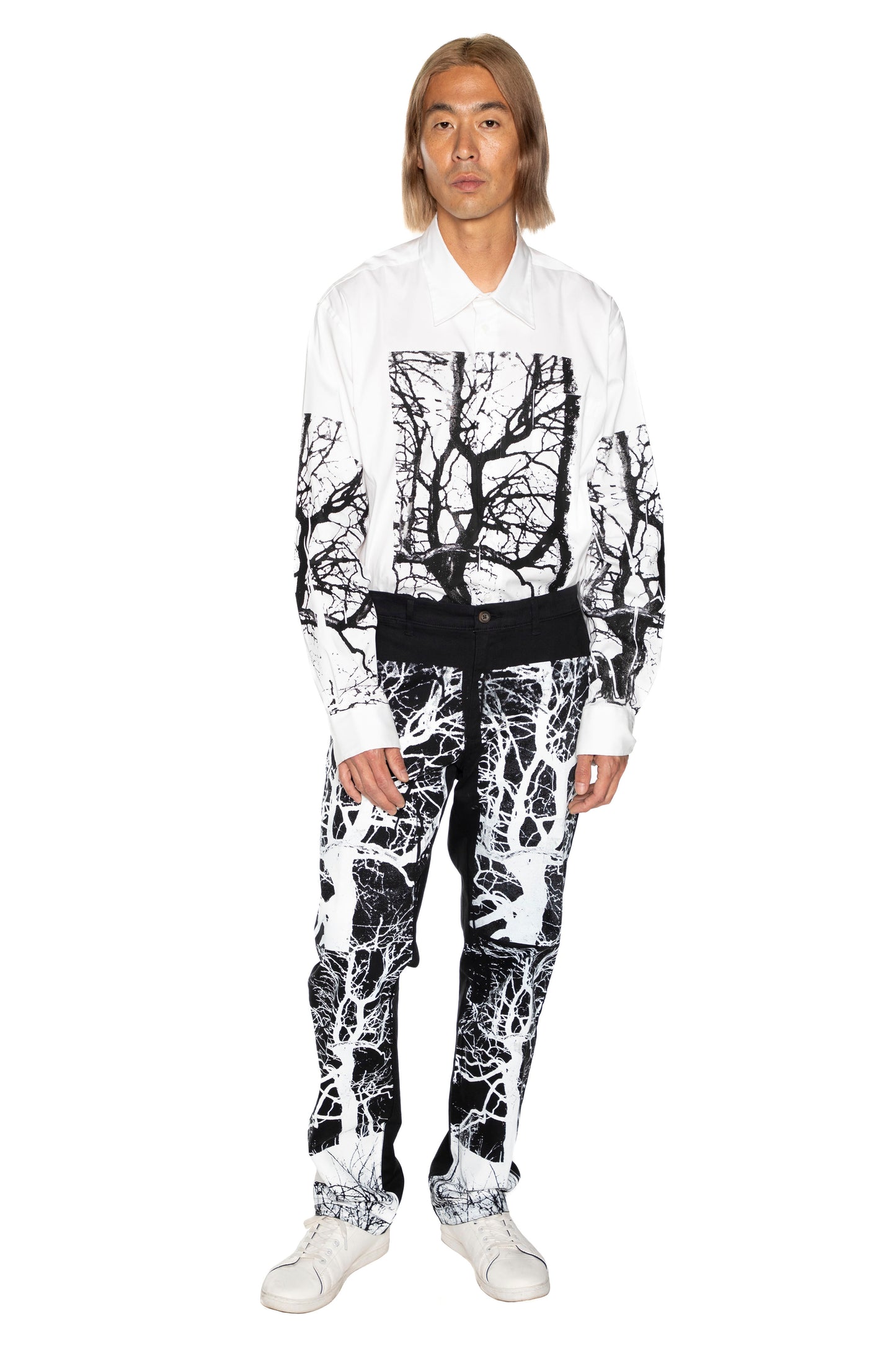 'MIDNIGHT FOREST' MEN'S CHINOS - - Libertine