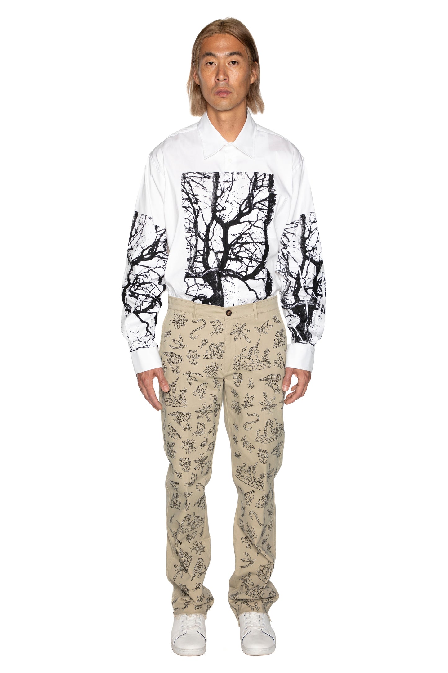 'ELIZABETHAN STUMP WORK' MEN'S CHINOS - - Libertine