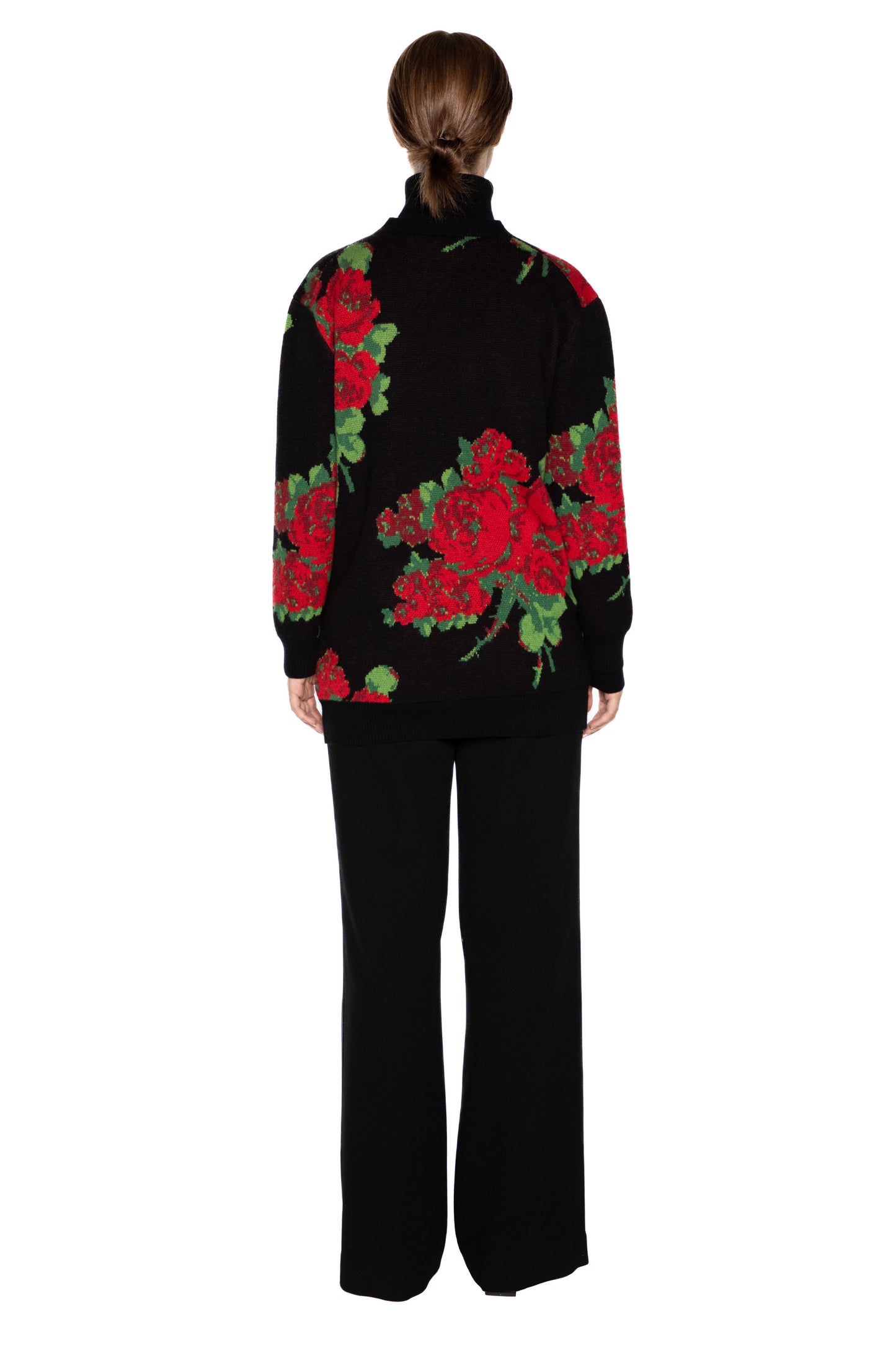 'SEVILLE ROSE' OVERSIZED CARDIGAN - - Libertine