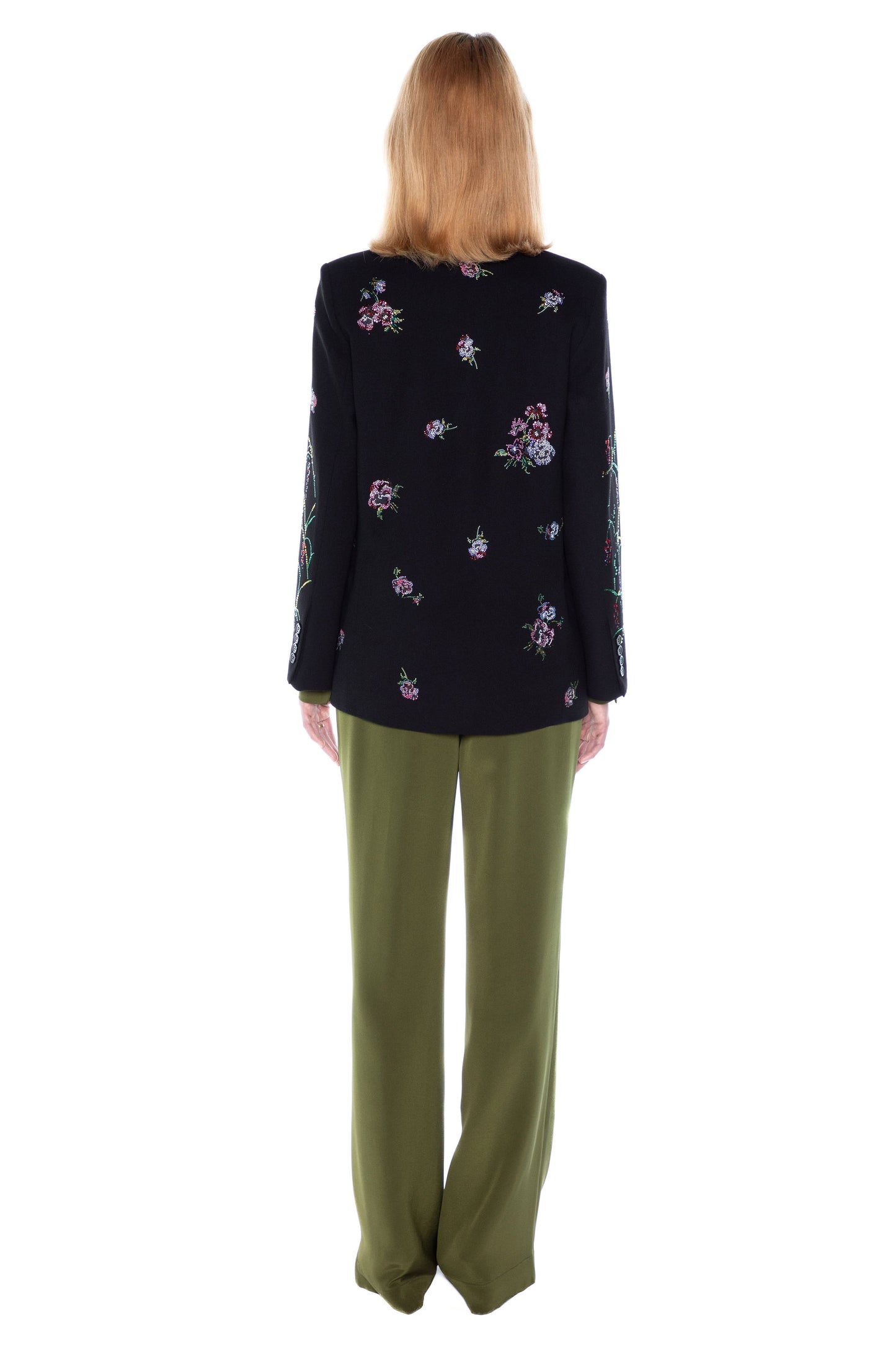 'PANSIES' DOUBLE BREASTED JACKET - - Libertine