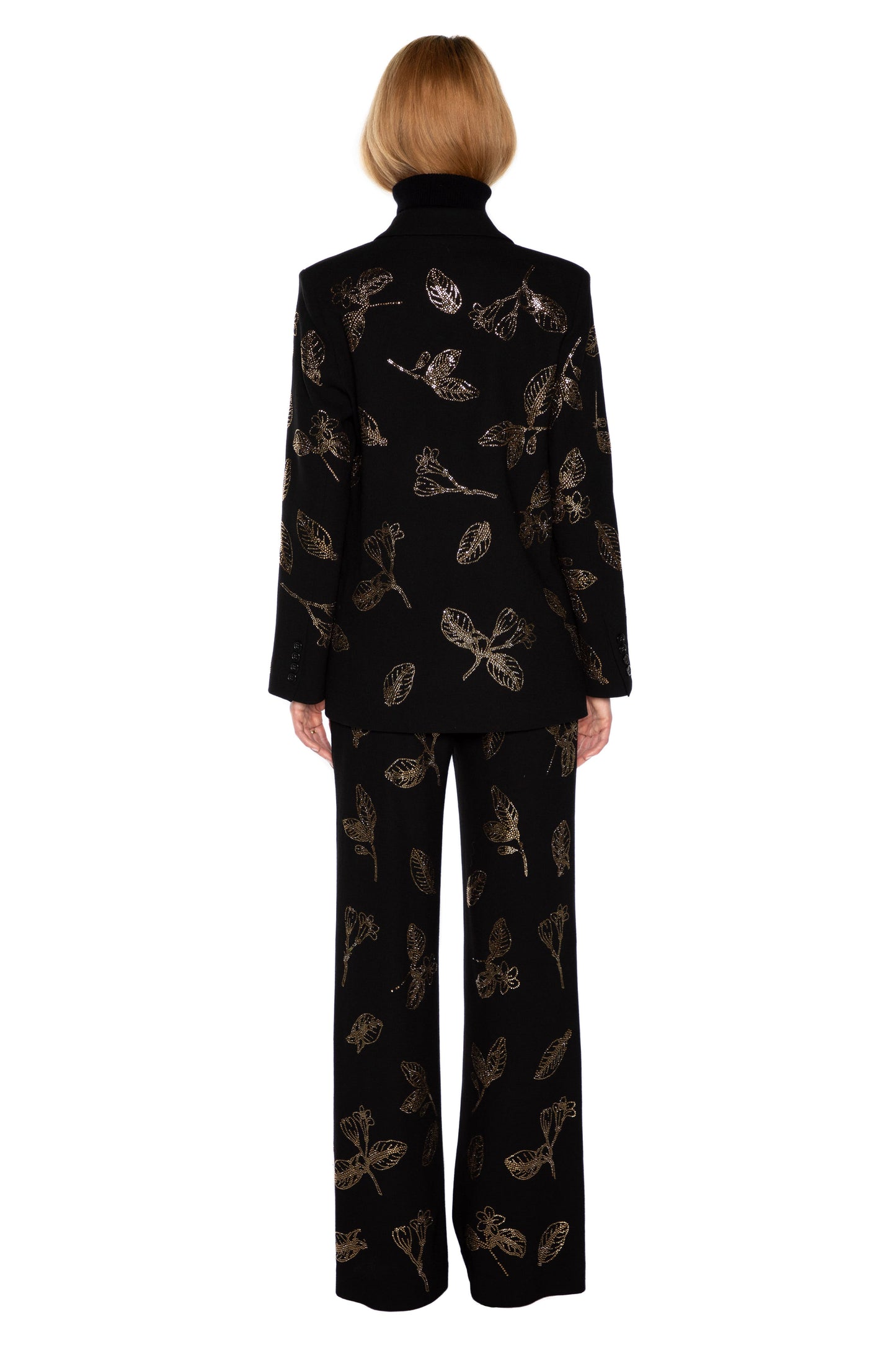 'GOLDEN LEAVES' WIDE LEG PANTS - - Libertine