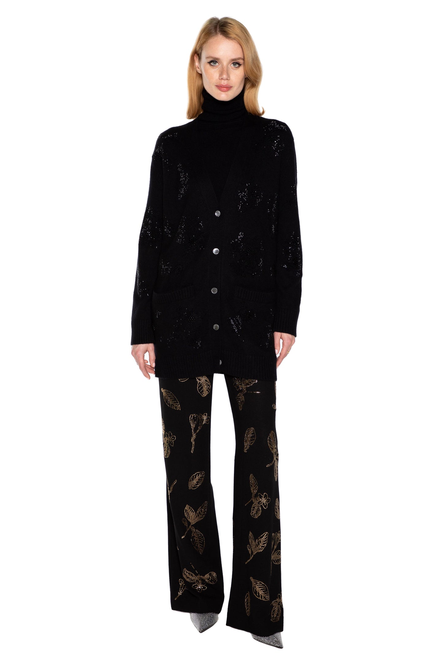 'GOTHIC GARDEN' OVERSIZED CARDIGAN - - Libertine