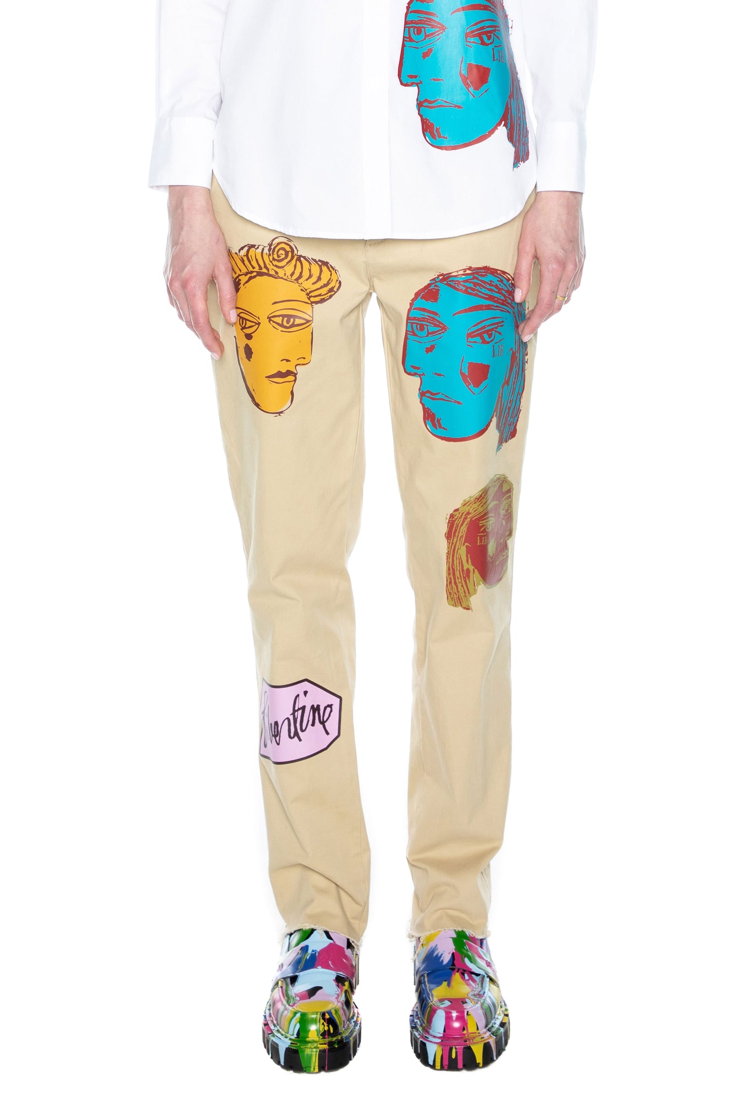 'ARLES FACES' CHINOS - - Libertine