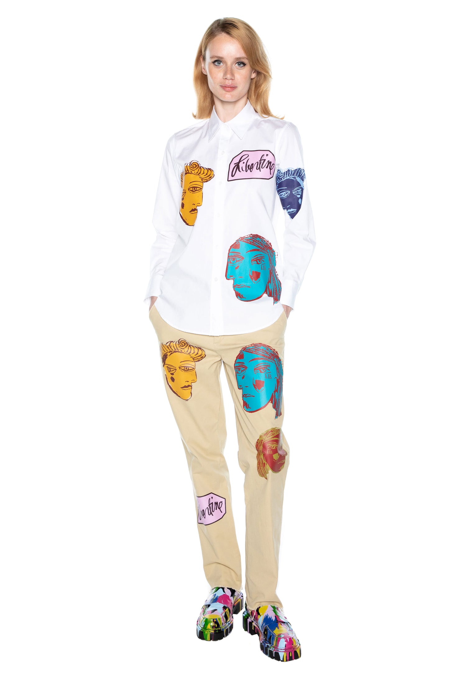 'ARLES FACES' CHINOS - - Libertine