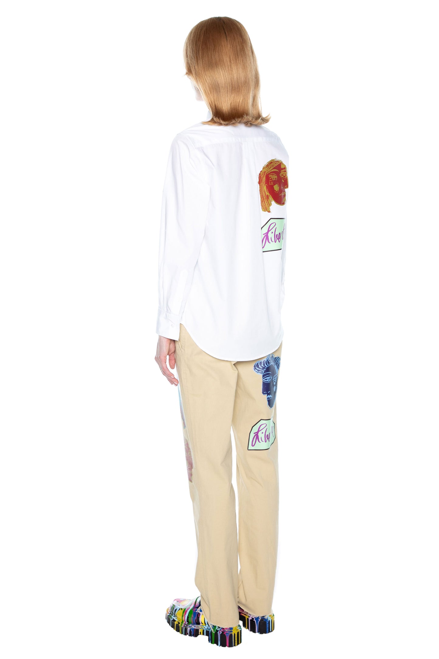 'ARLES FACES' CHINOS - - Libertine