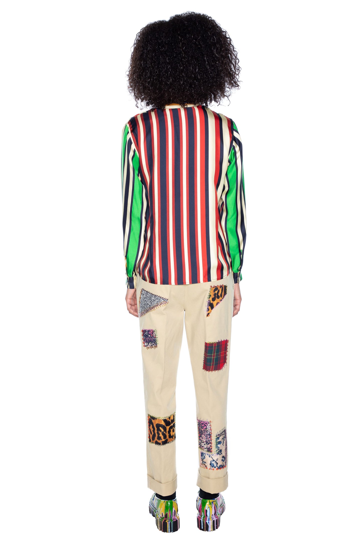 'PATCHWORK' WOMEN'S CHINOS - - Libertine