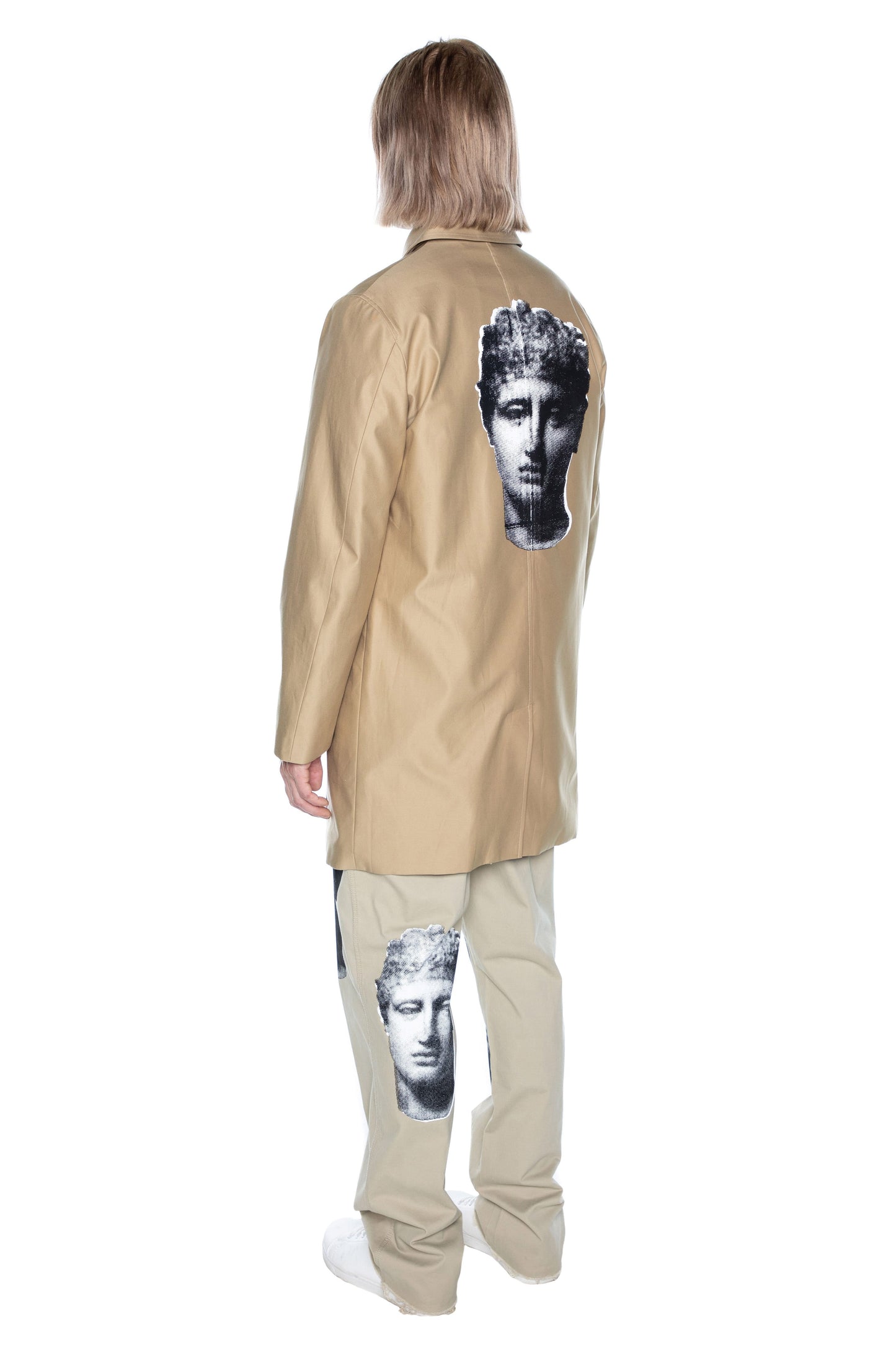 'CUPID AND PSYCHE' MAC COAT - - Libertine