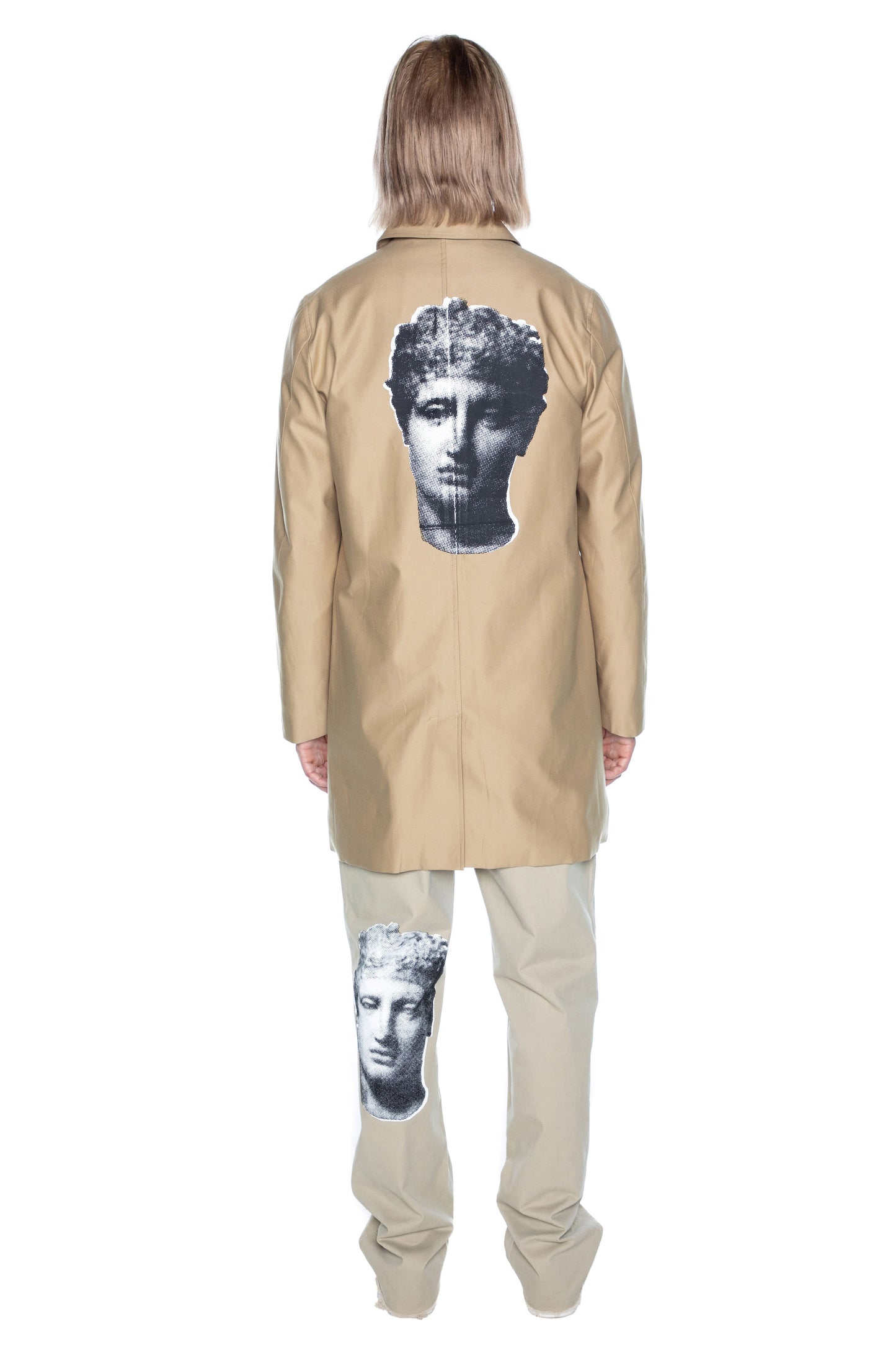 'CUPID AND PSYCHE' MAC COAT - - Libertine