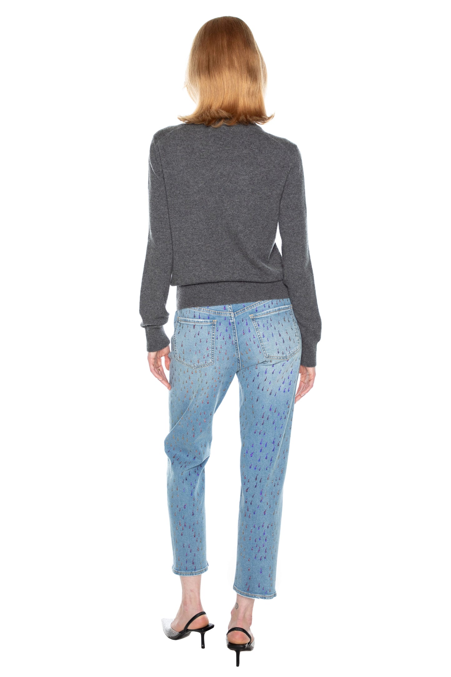 'CAT PEOPLE' SHRUNKEN PULLOVER - - Libertine