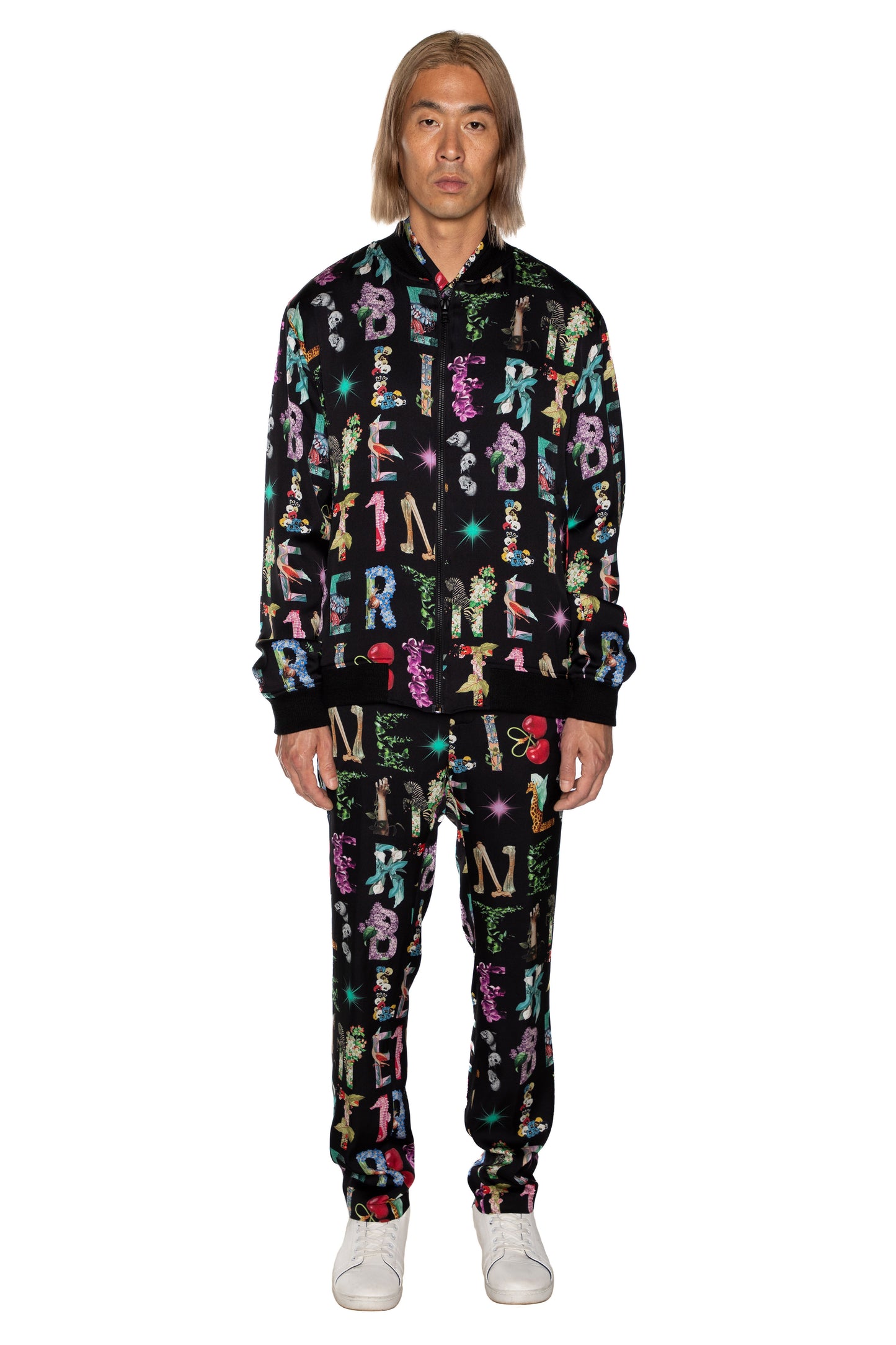 'DECO LETTERS' MEN'S BOMBER JACKET - - Libertine