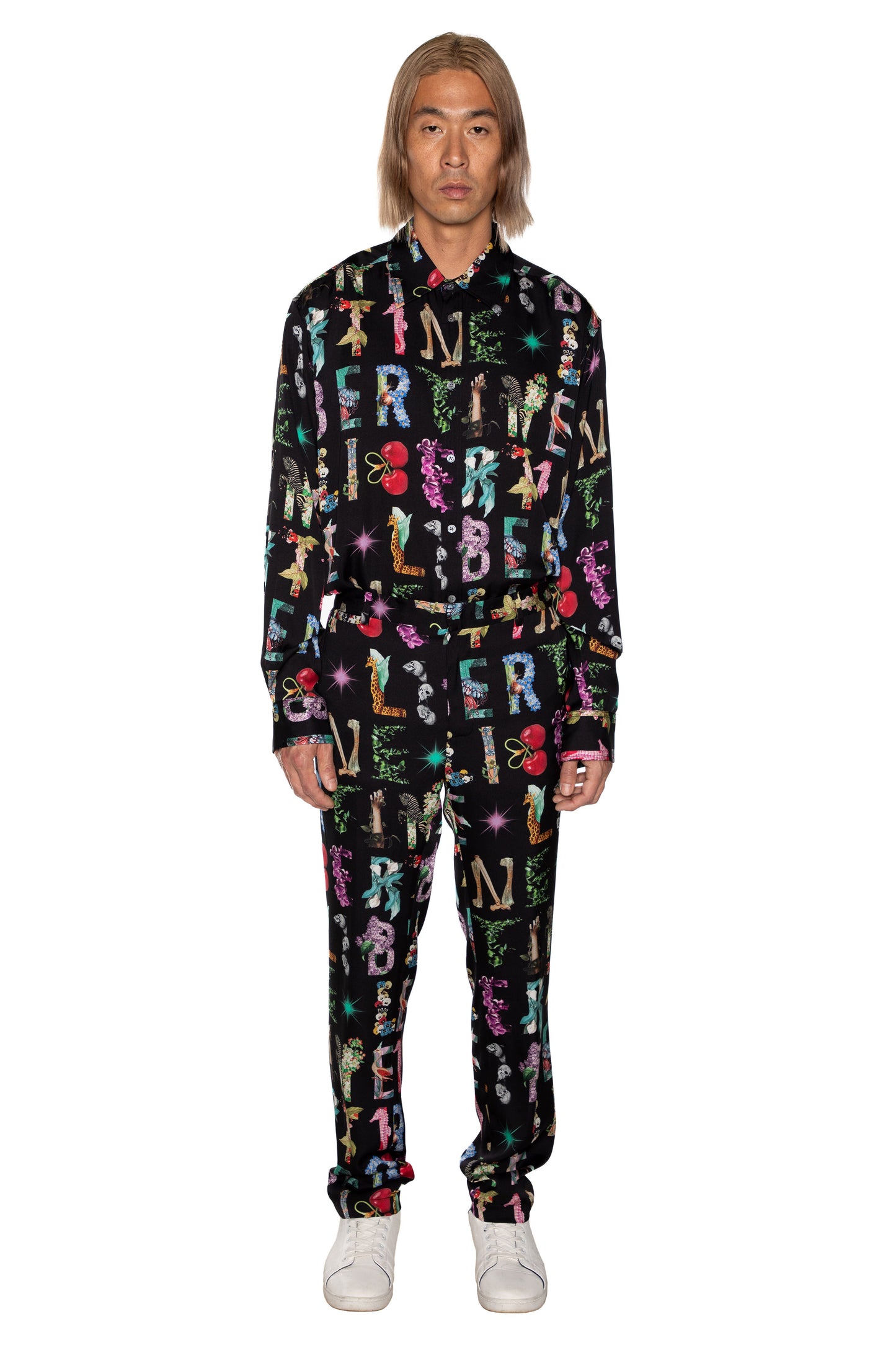 'DECO LETTERS' TROUSER - - Libertine