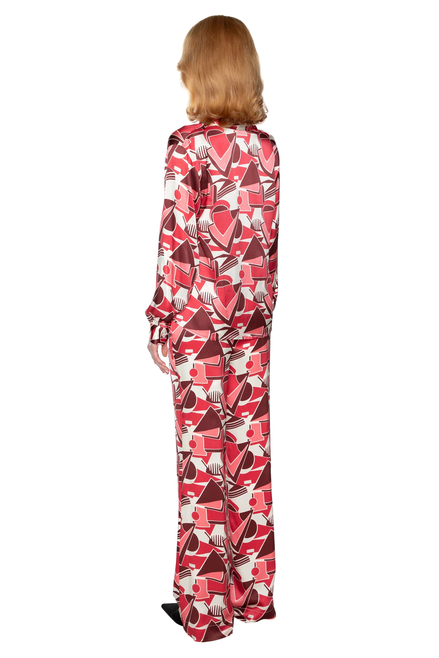 'LES MODERN' SLIM KEITH TIE BLOUSE - - Libertine