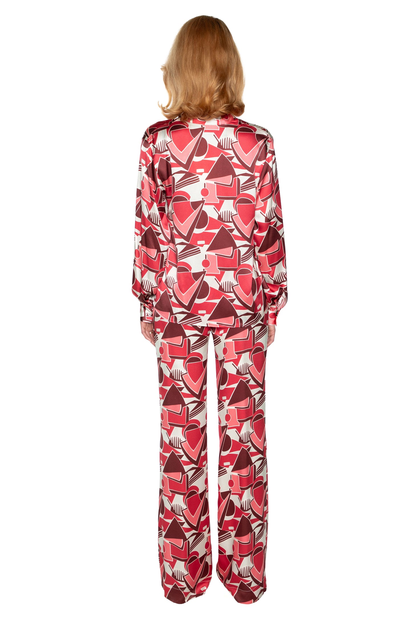 'LES MODERN' SLIM KEITH TIE BLOUSE - - Libertine