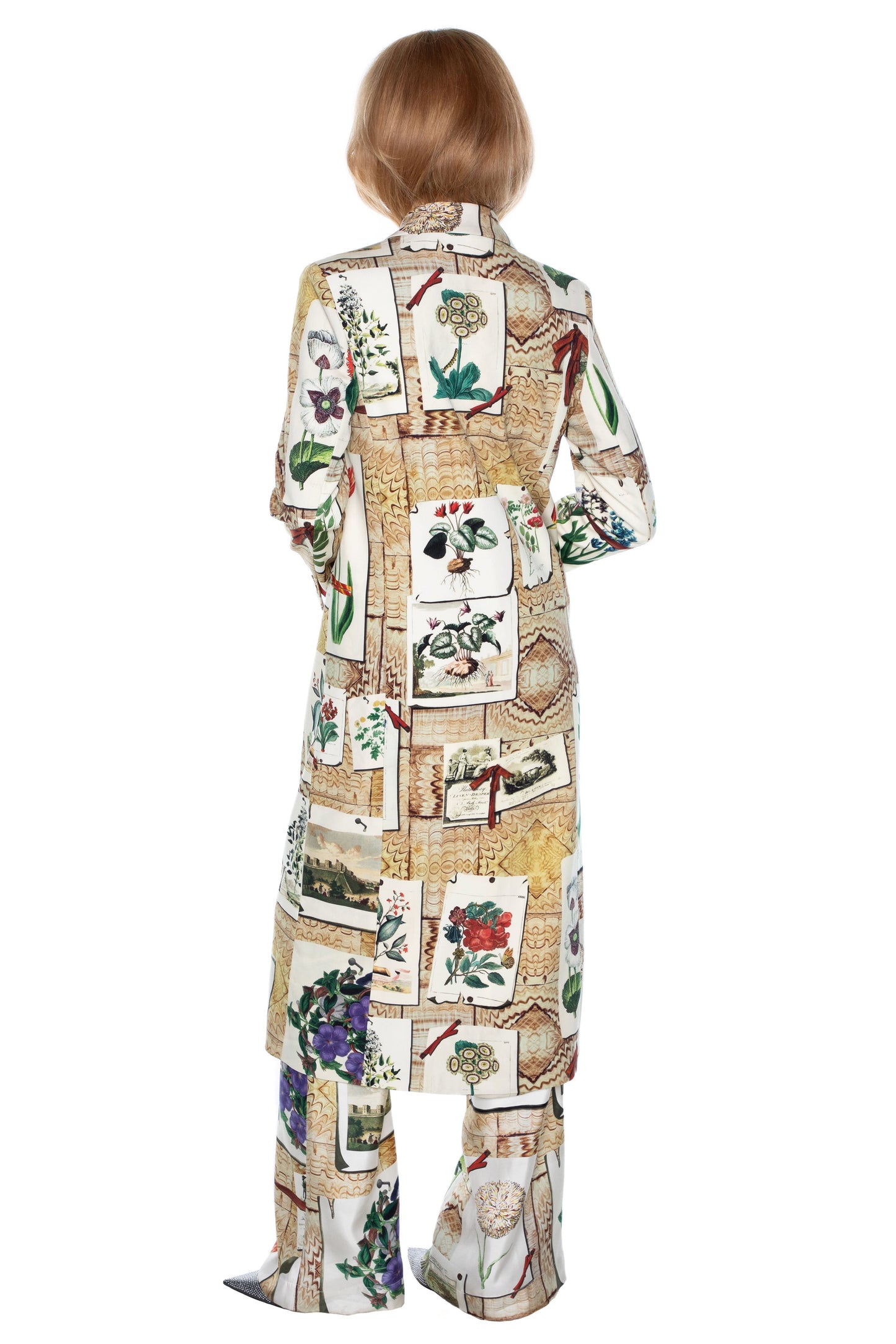 'COLEFAX' MIDI LENGTH DOUBLE BREASTED COAT - COATS - Libertine