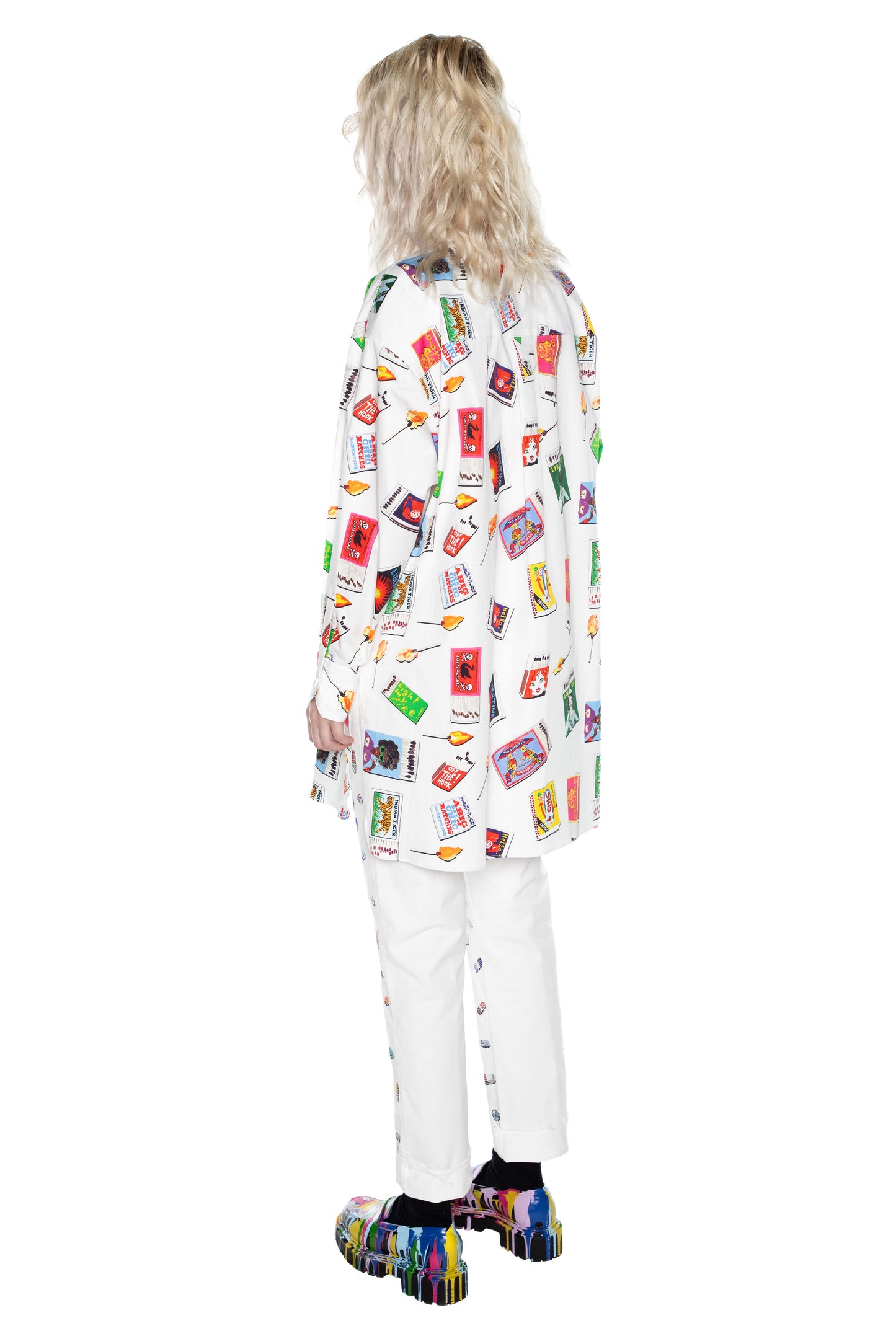 'MATCHBOOKS' OVERSIZED TUNIC - - Libertine