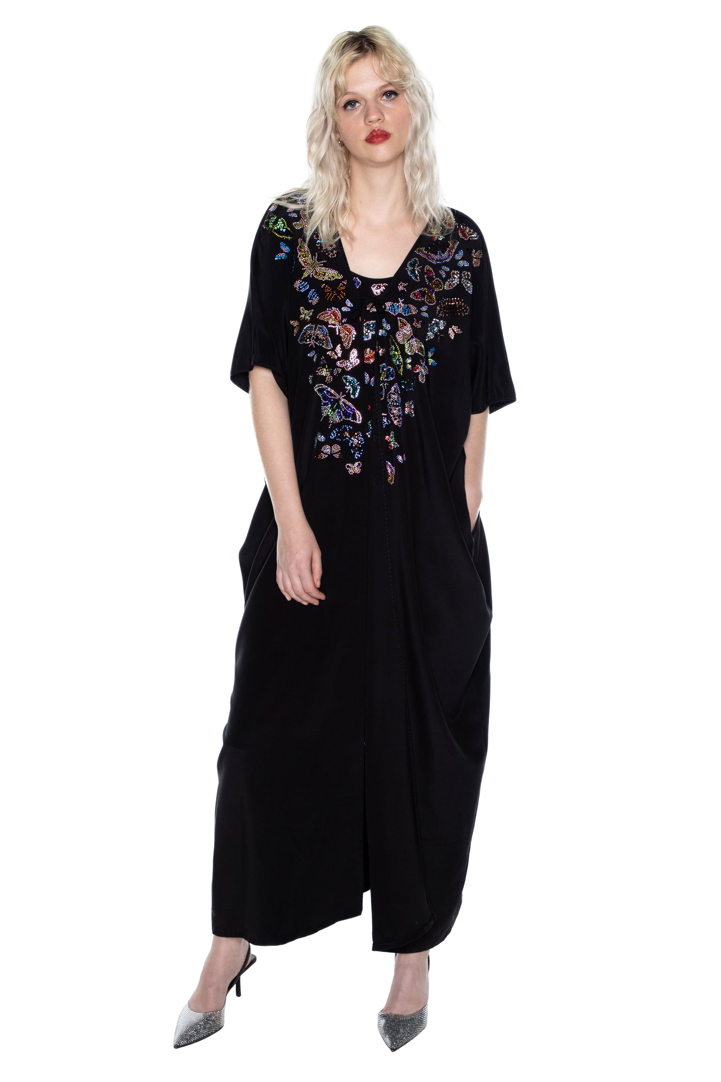'MILLIONS OF BUTTERFLIES' KAFTAN SHAWL - - Libertine