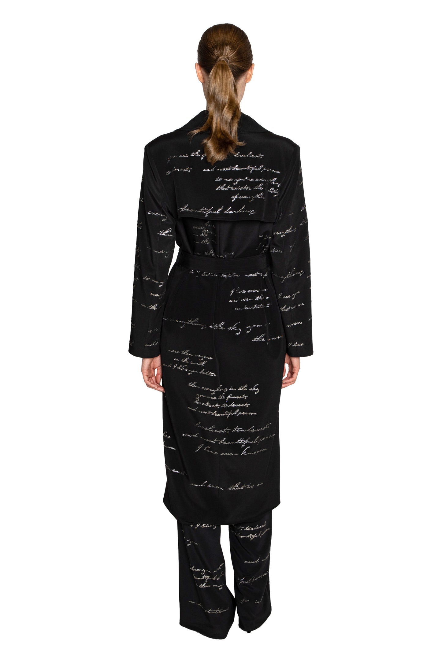 'BODY LANGUAGE' LONG TRENCH COAT - - Libertine