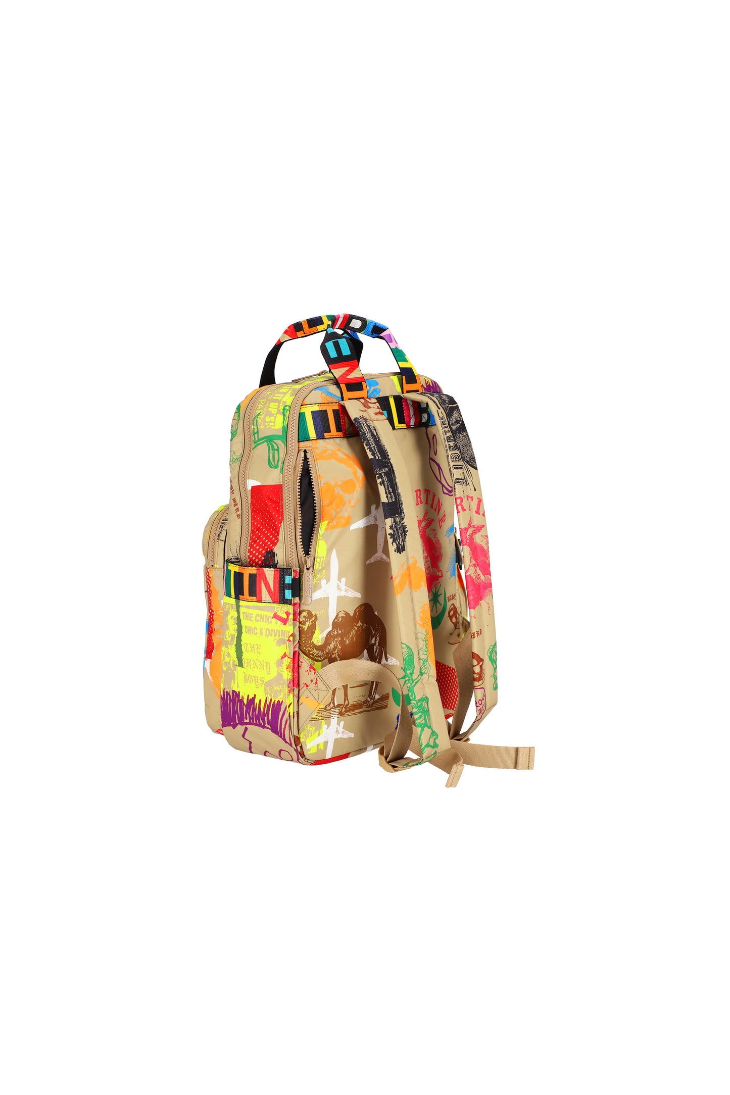 'LIBERTINE SILK SCREENS' RYAN BACKPACK - - Libertine