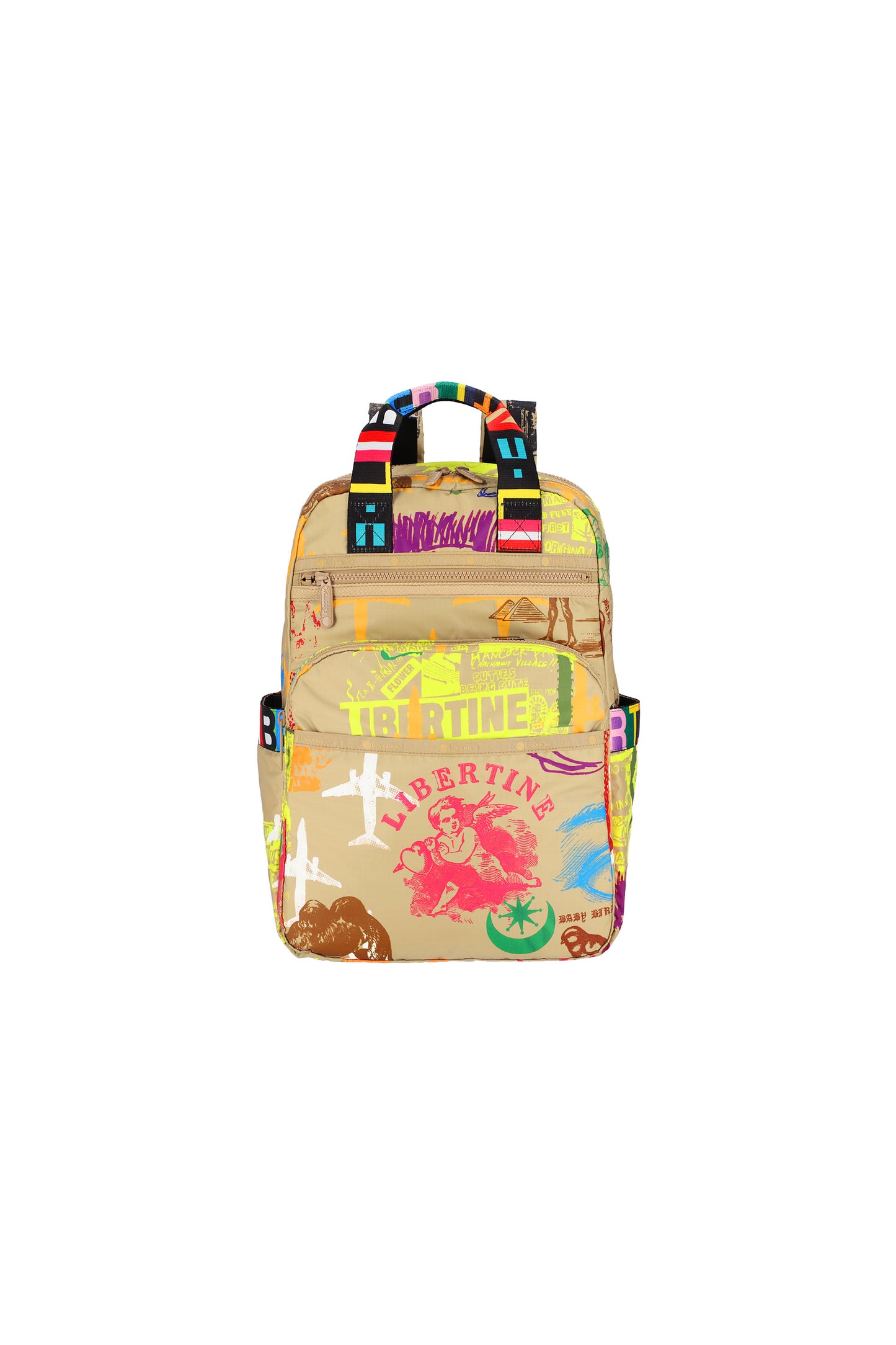 'LIBERTINE SILK SCREENS' RYAN BACKPACK - - Libertine