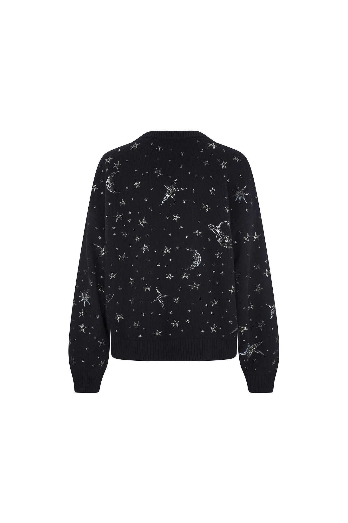 'HERE, THERE, AND EVERYWHERE' SHORTIE V-NECK SWEATER - - Libertine