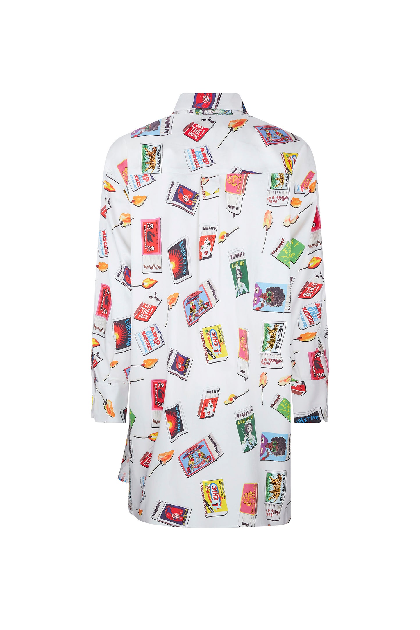 'MATCHBOOKS' OVERSIZED TUNIC - - Libertine