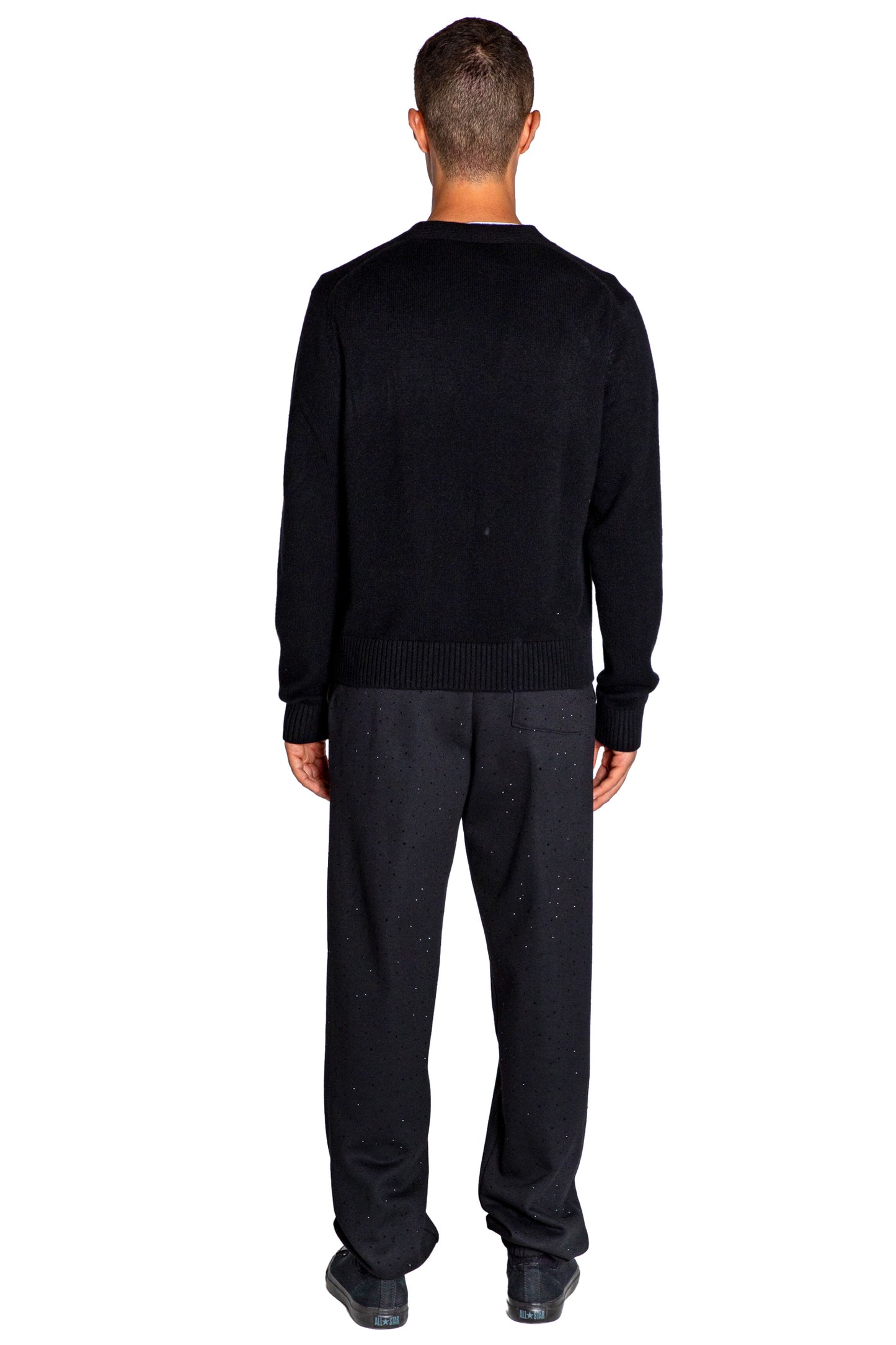 'SONIA CRYSTAL' MEN'S OVERSIZED CARDIGAN - - Libertine