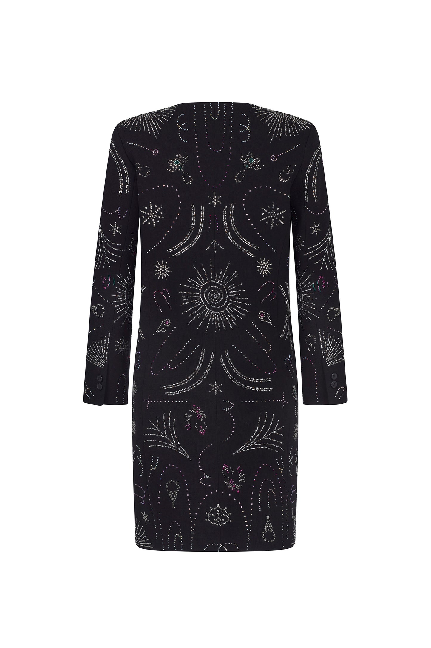 'SUNBURST' DEEP V-NECK COAT - - Libertine