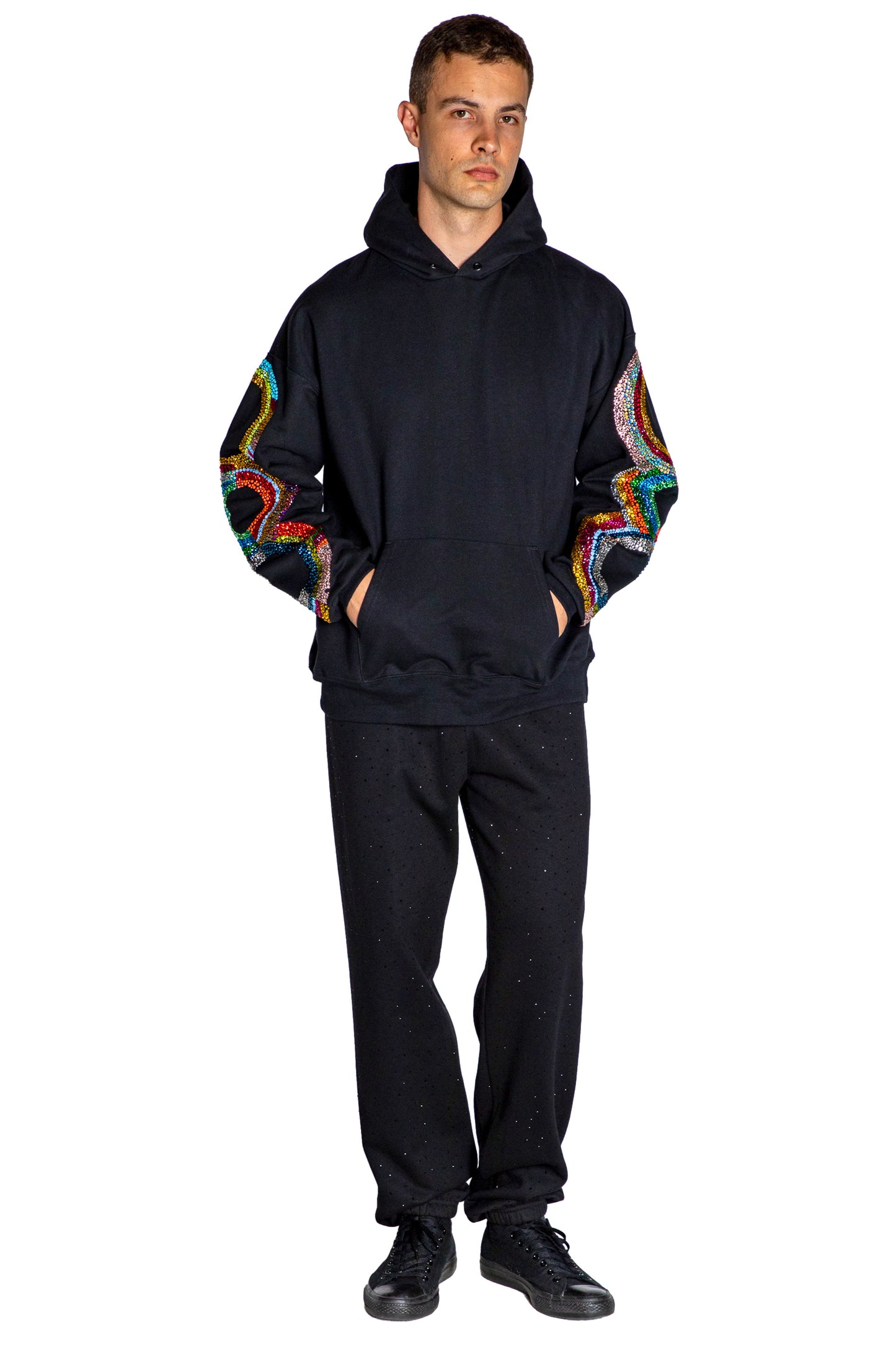 'SONIA CRYSTAL' HOODIE - - Libertine