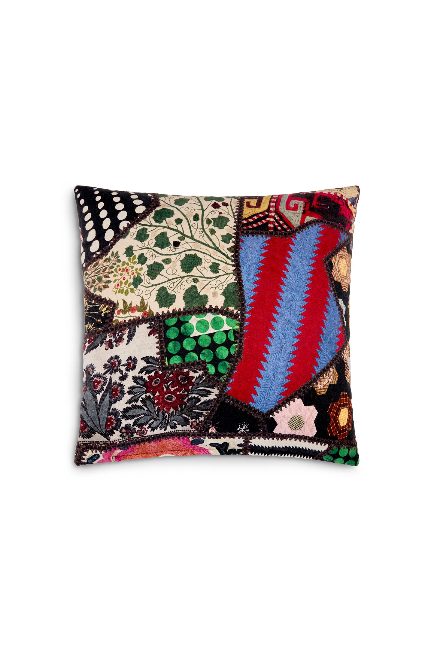 'HOTCH POTCH CRAZY QUILT' PILLOW - - Libertine