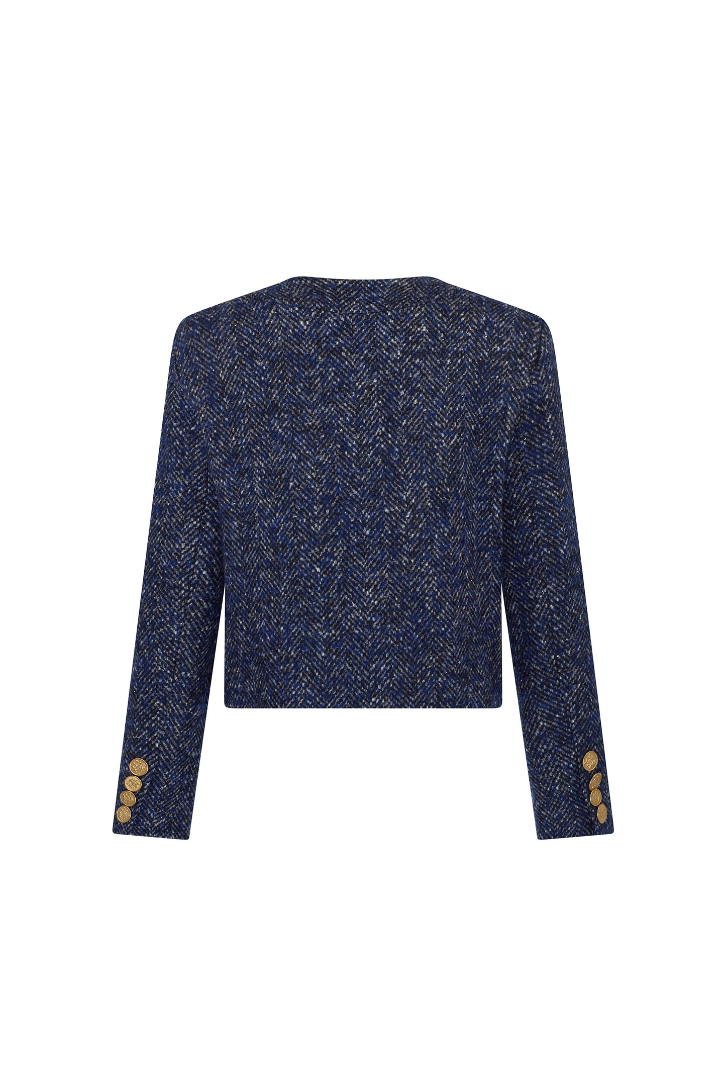 'STARDUST' BLUE DENEUVE JACKET - BLAZERS - Libertine