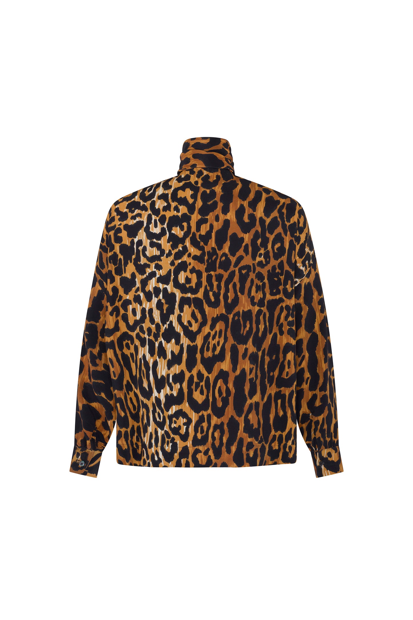 'Leopardo' Tie Blouse - TOPS - Libertine